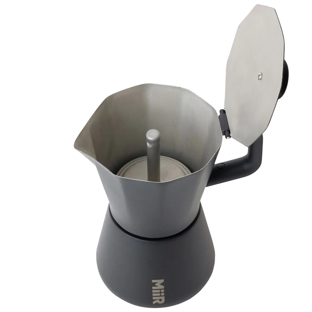 Turistický kávovar MiiR New Standard Moka Pot 300 ml - Black