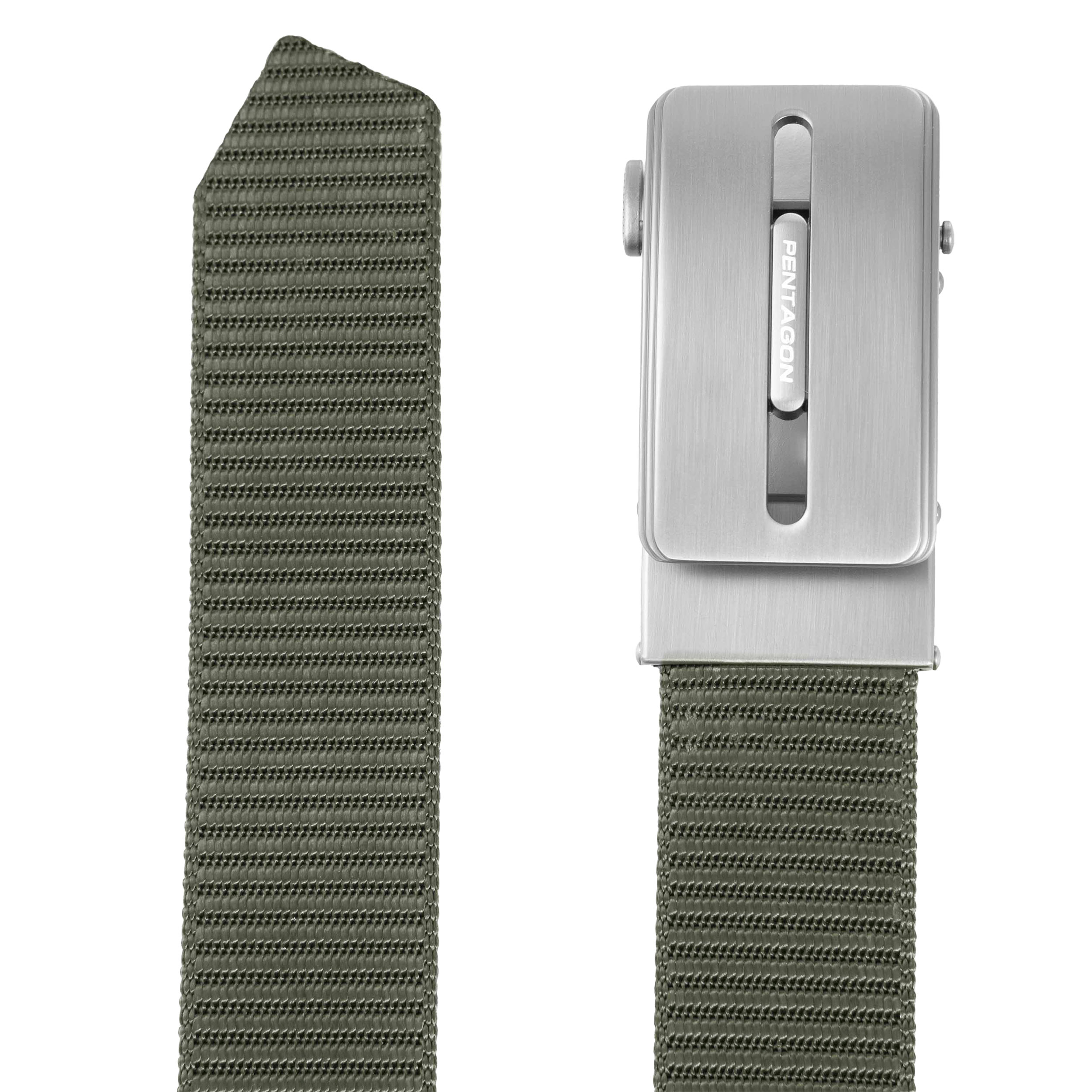 Opasek Pentagon Regal Belt 35 mm - Steel/Olive Green