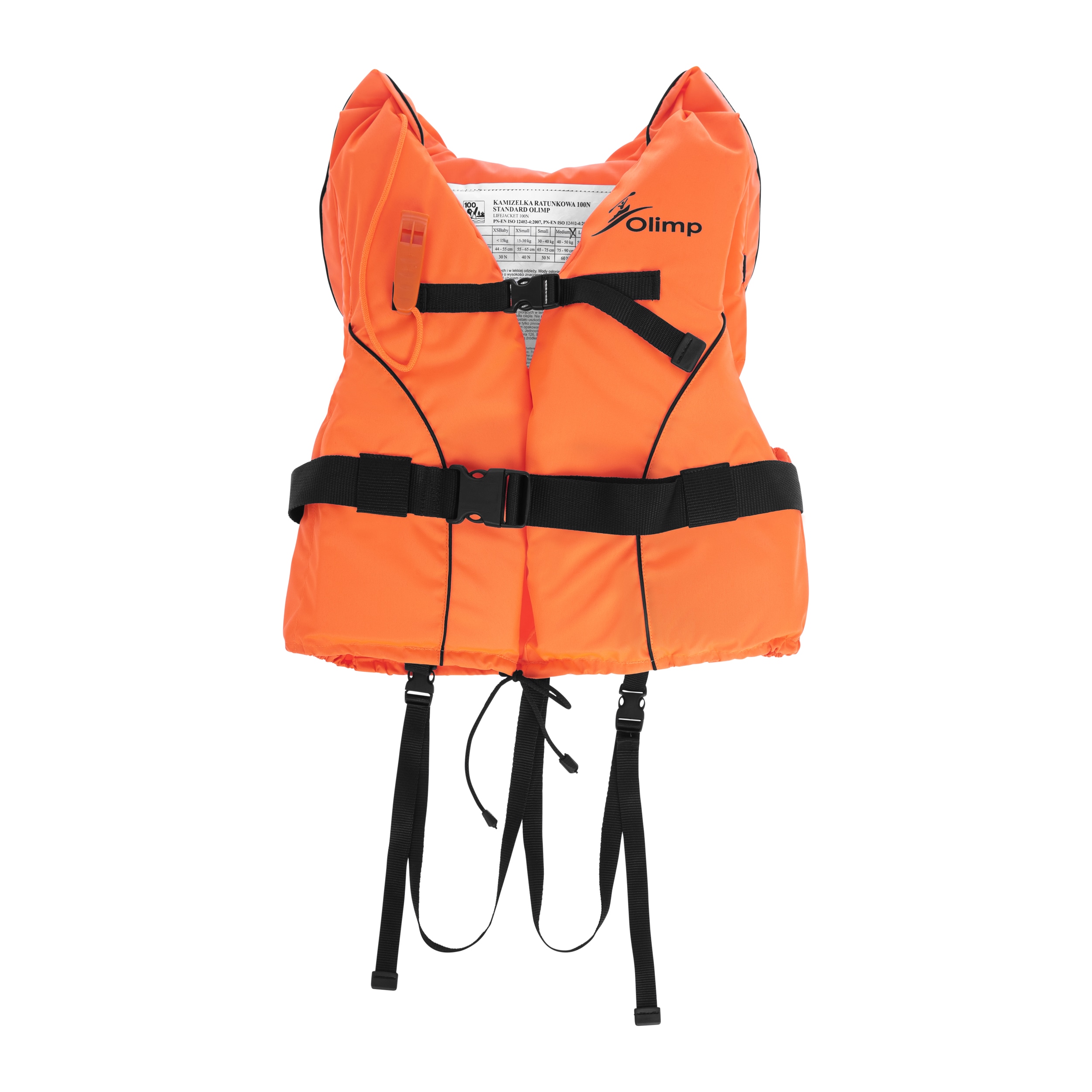 Záchranná vesta Olimp Standard 100N - oranžová