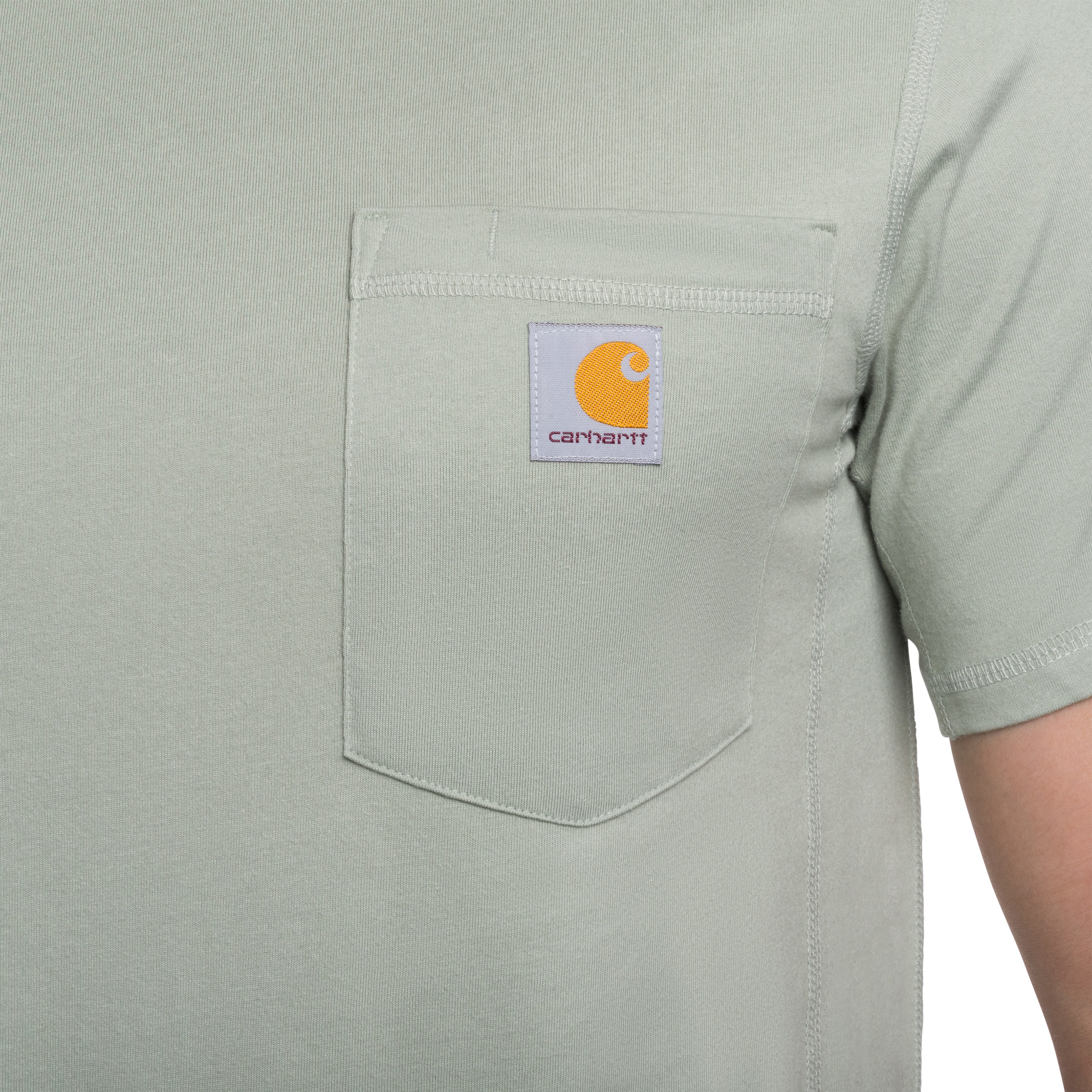 Tričko Carhartt Force Midweight S/S Pocket - Sage