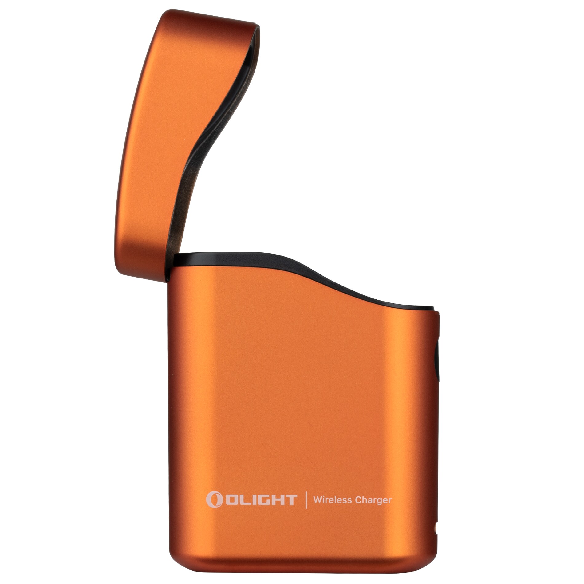 Svítilna čelová a úhlová Olight Perun 3 Mini Premium Cool White Orange s páskem - 1250 lumenů