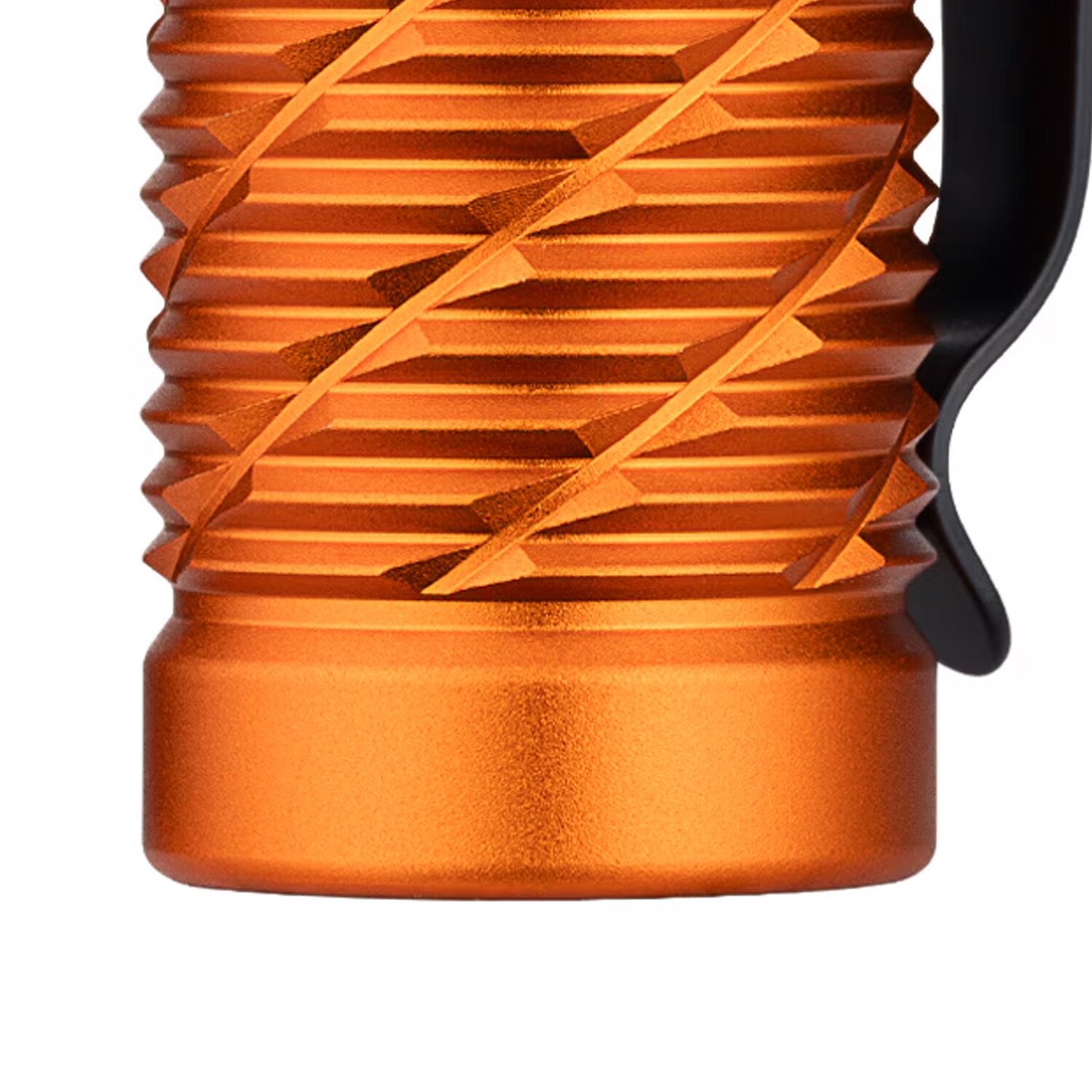 Svítilna čelová a úhlová Olight Perun 3 Mini Premium Cool White Orange s páskem - 1250 lumenů