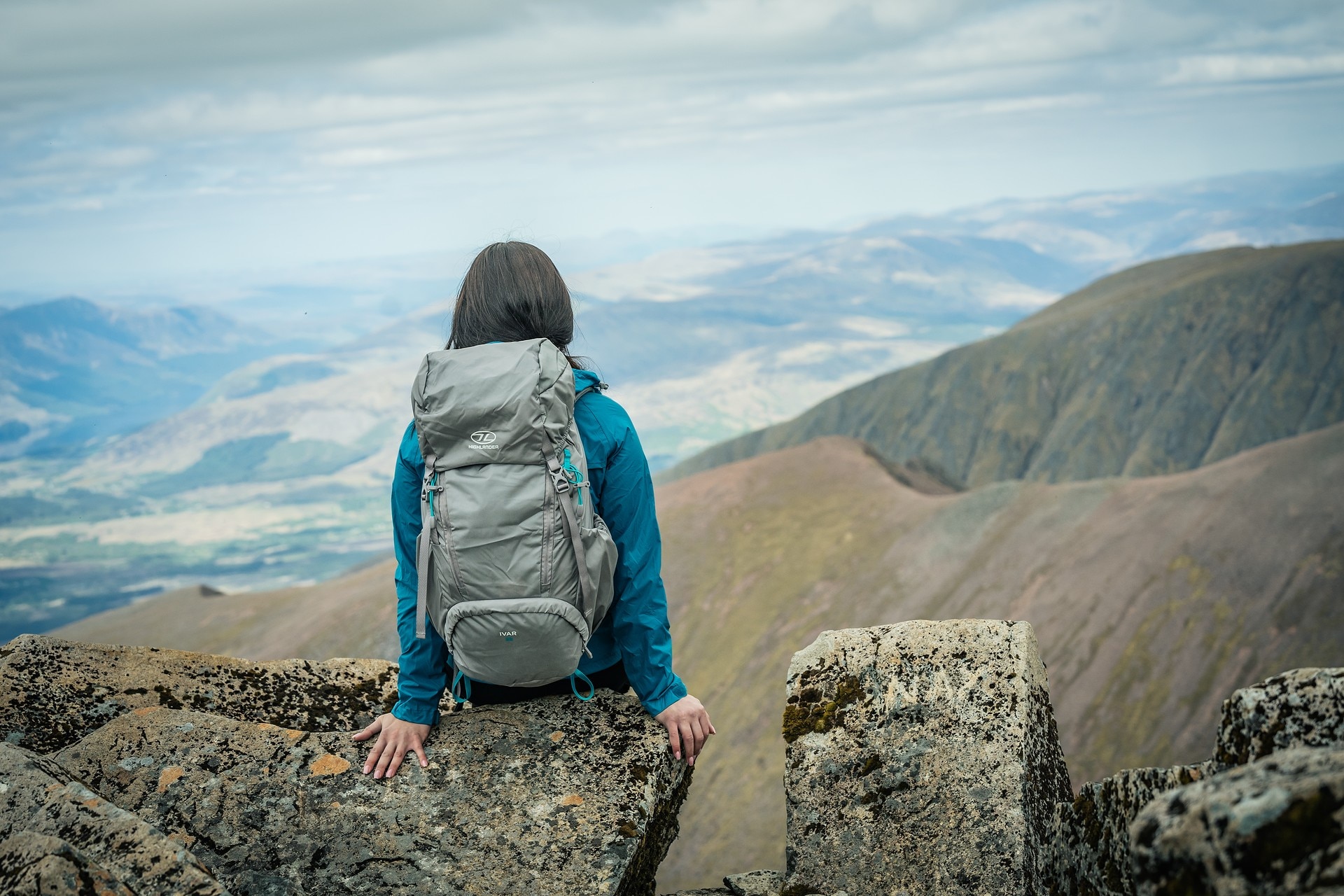 Dámský batoh Highlander Outdoor Ivar Rucksack 38 l – Haar Grey