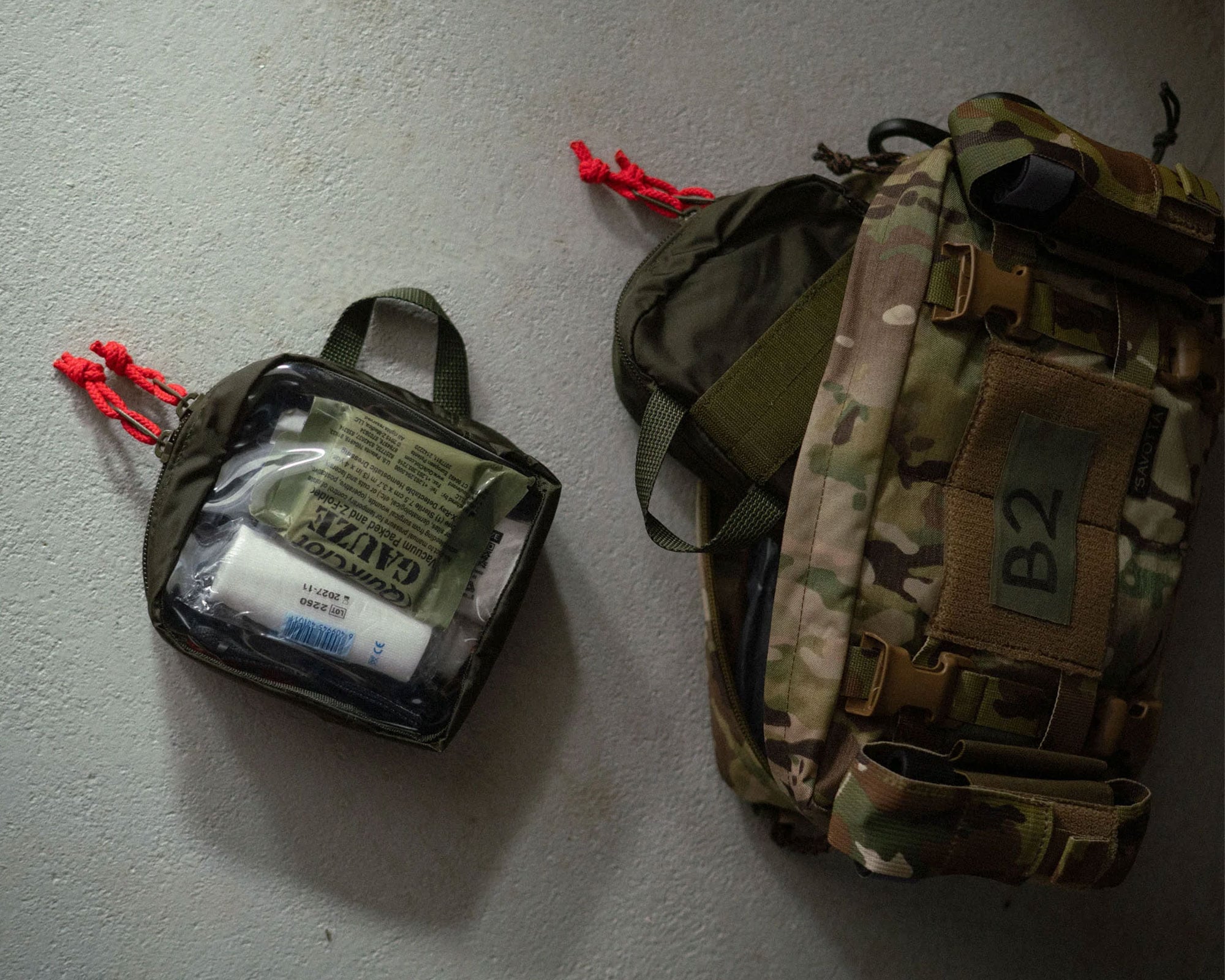 Organizér Savotta Med Organizér 15 x 15 cm - Green