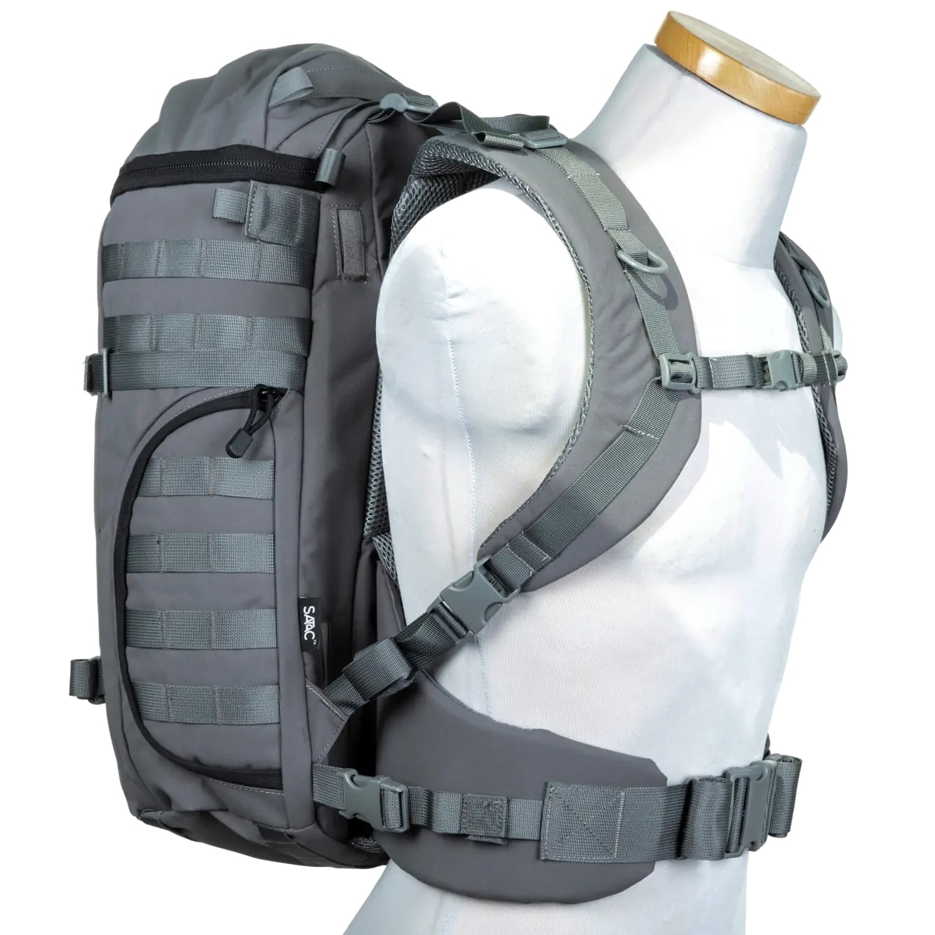 Patrolní batoh Specna Arms Tactical 40 l – Šedý