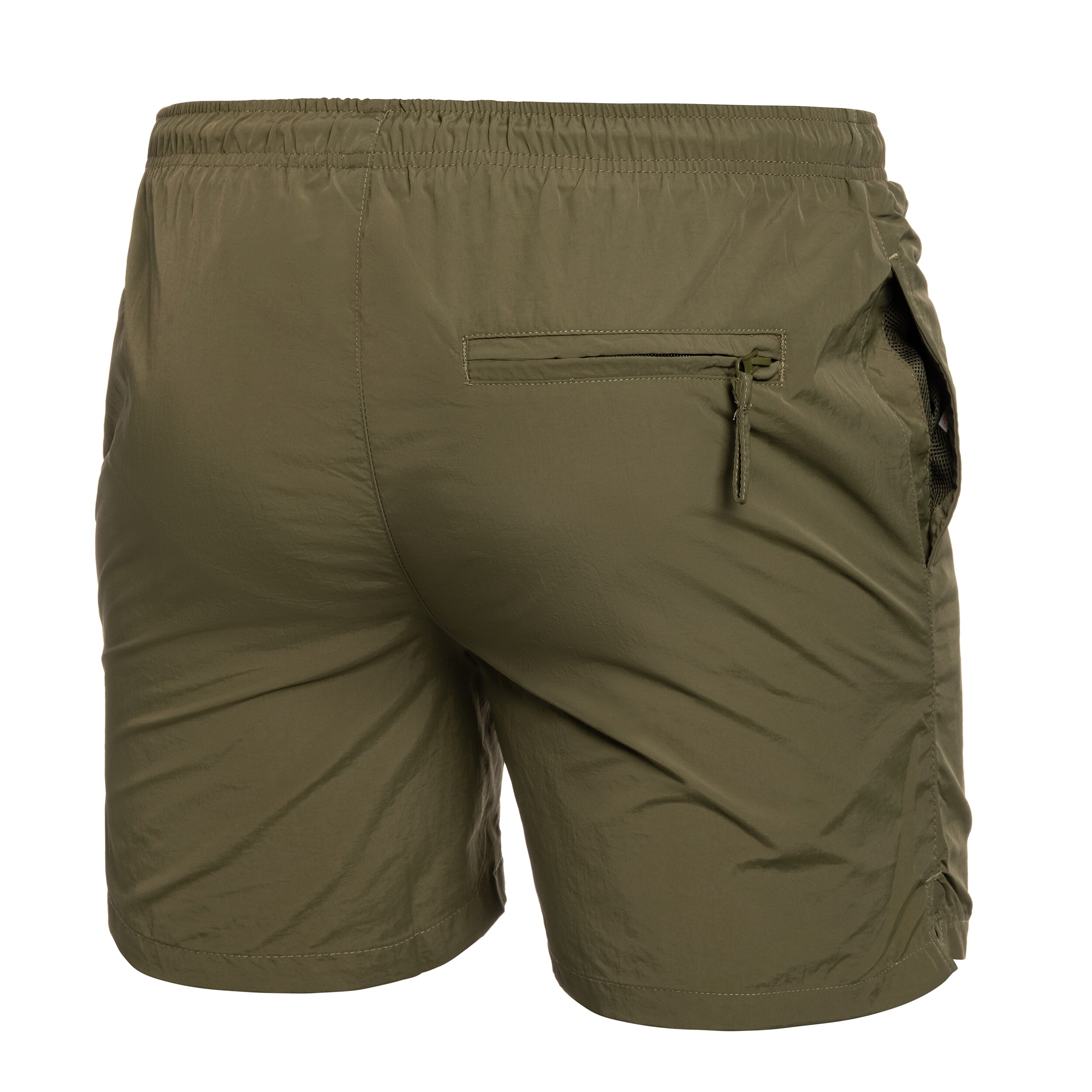 Plavecké kraťasy Brandit Swimshort Basic – Olive