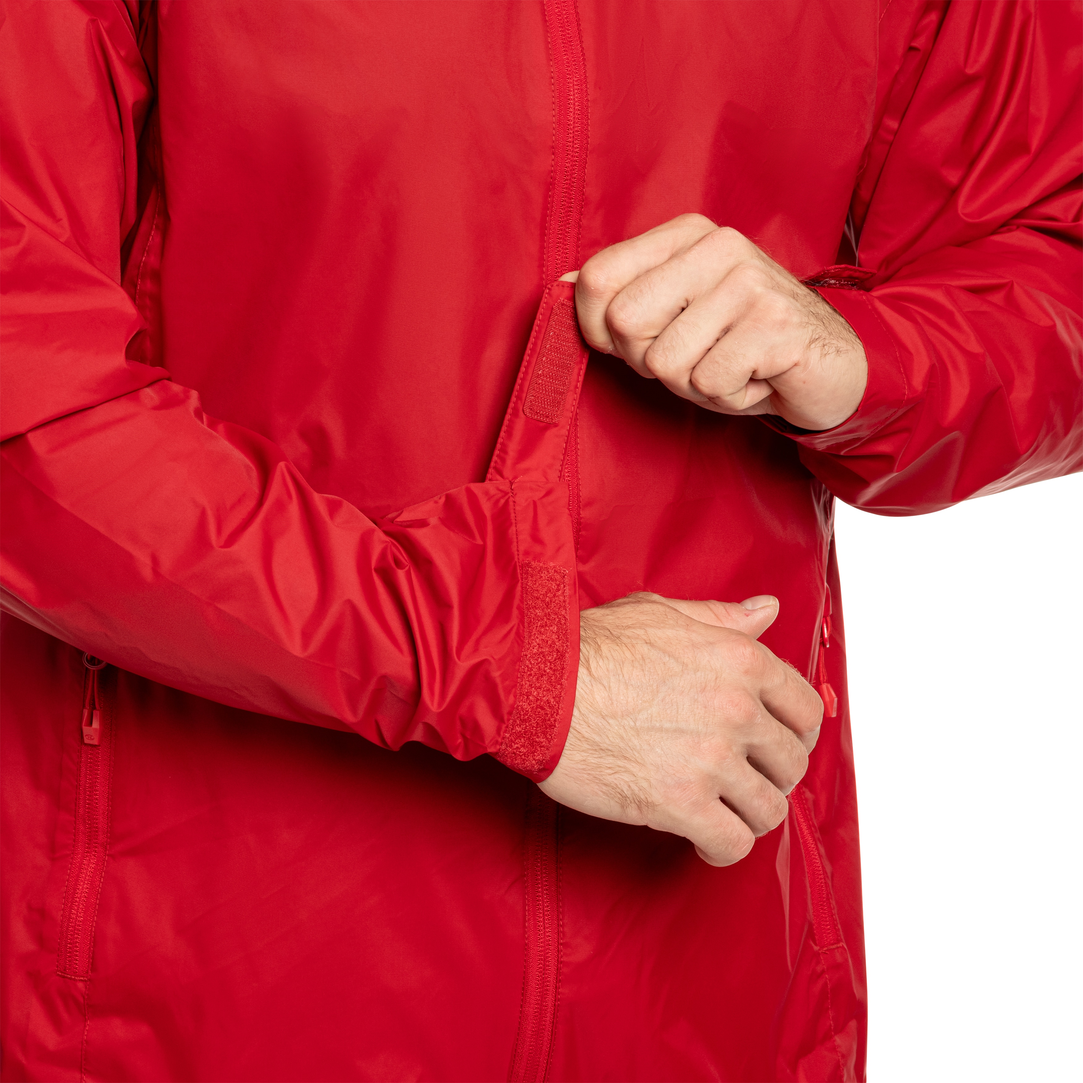 Bunda Highlander Outdoor Stow & Go Pack Away V2 - Red