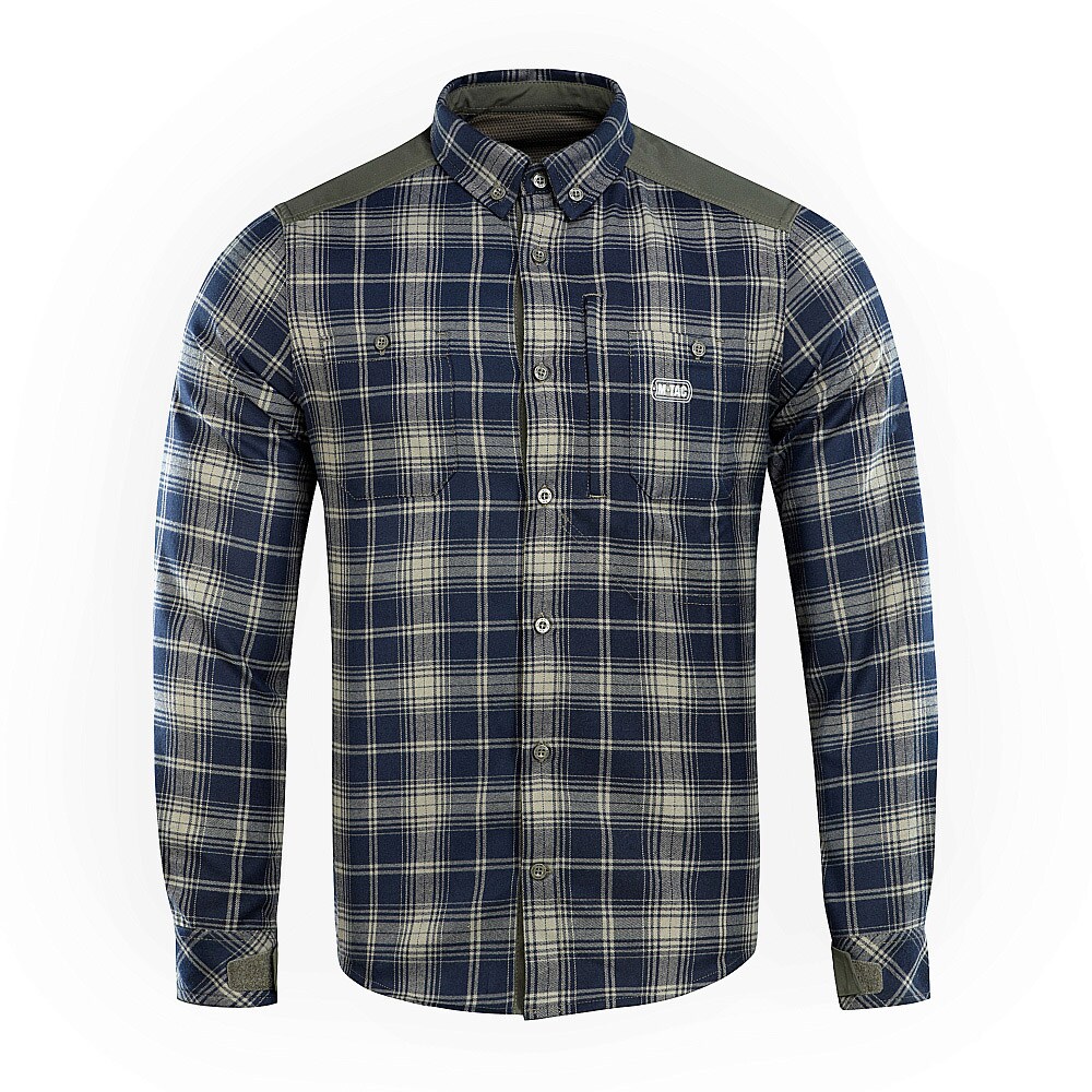 Košile M-Tac Redneck Shirt - Olive/Navy Blue