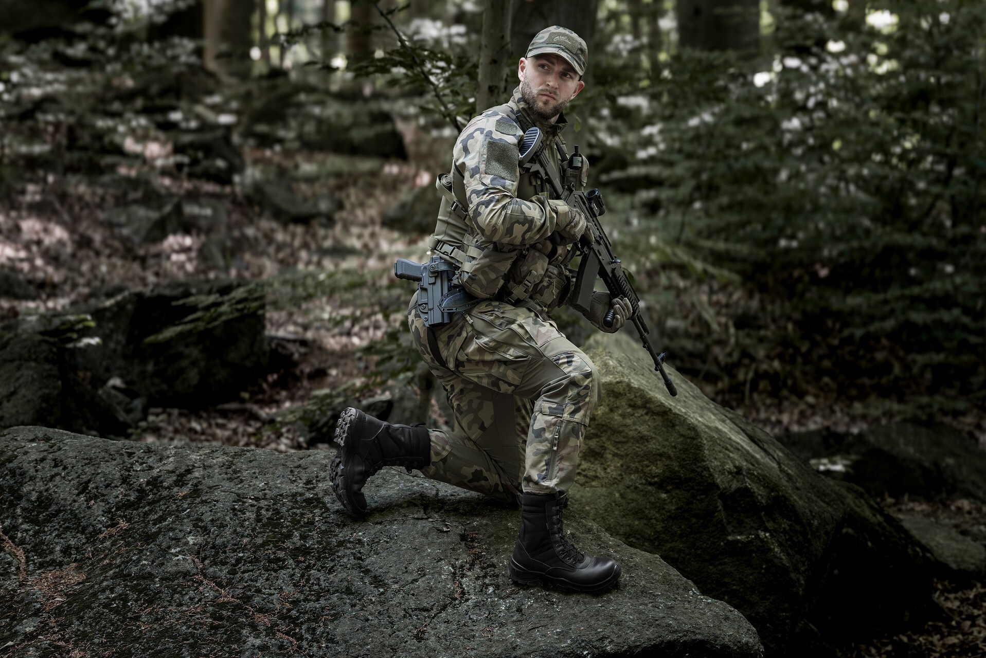 Boty Serval Grom - Black