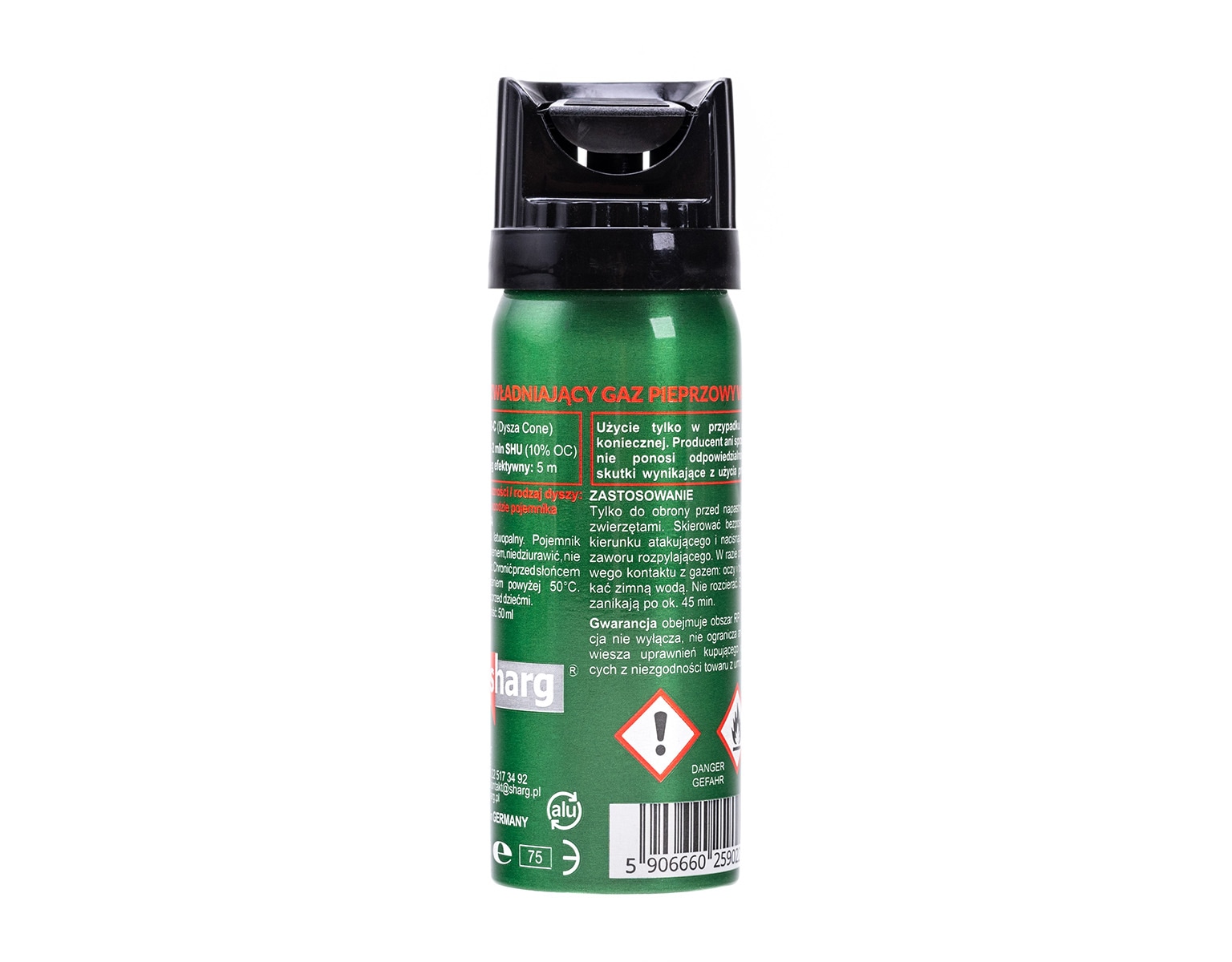 Pepřový sprej na zvířata Nato Defense Military gel - kužel 50 ml (DE)