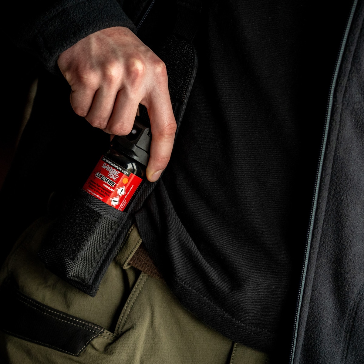 Pepřový sprej na zvířata Sabre Red Crossfire 47,9 ml - proud (DE)