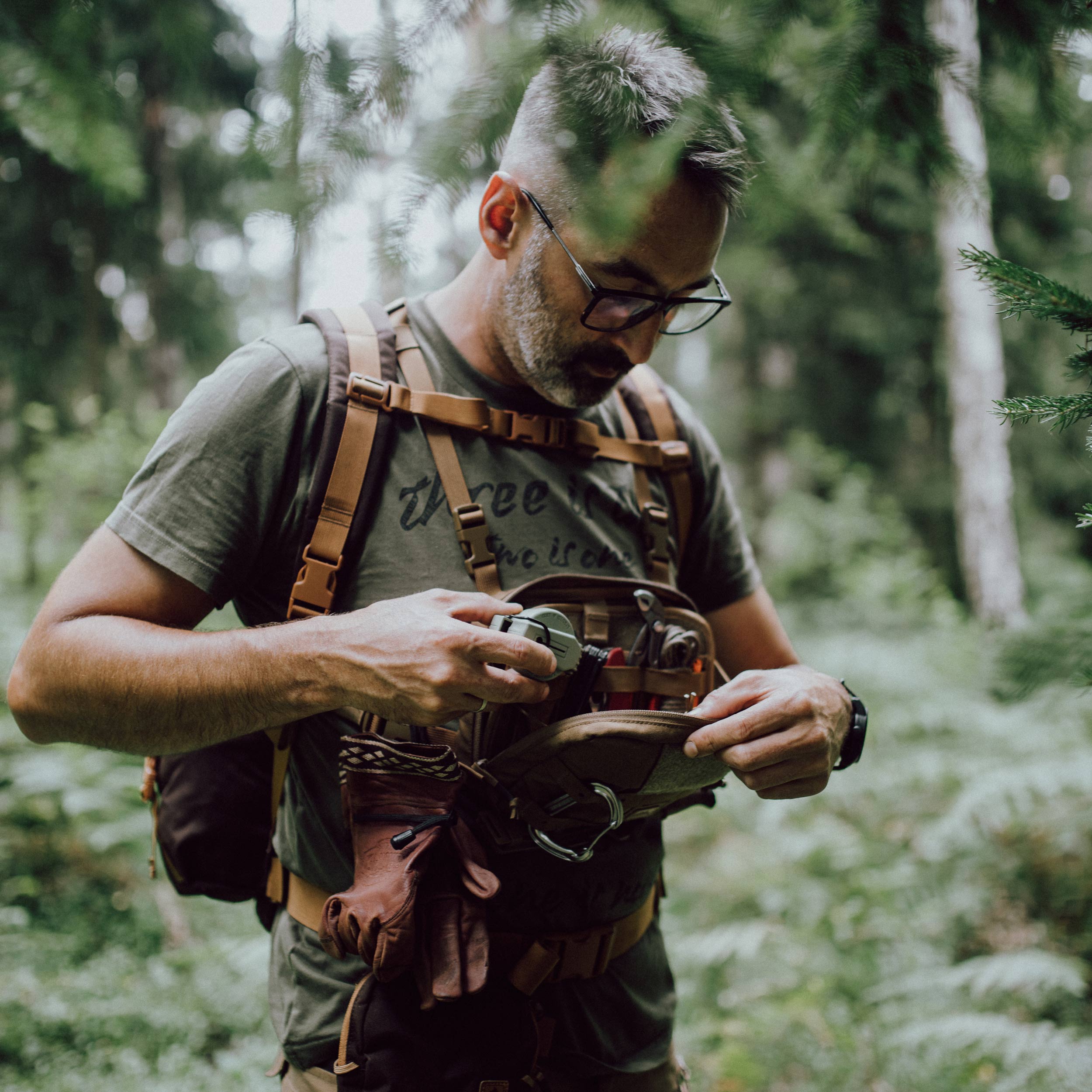 Taška Helikon-Tex Chest Pack Numbat Small - Coyote