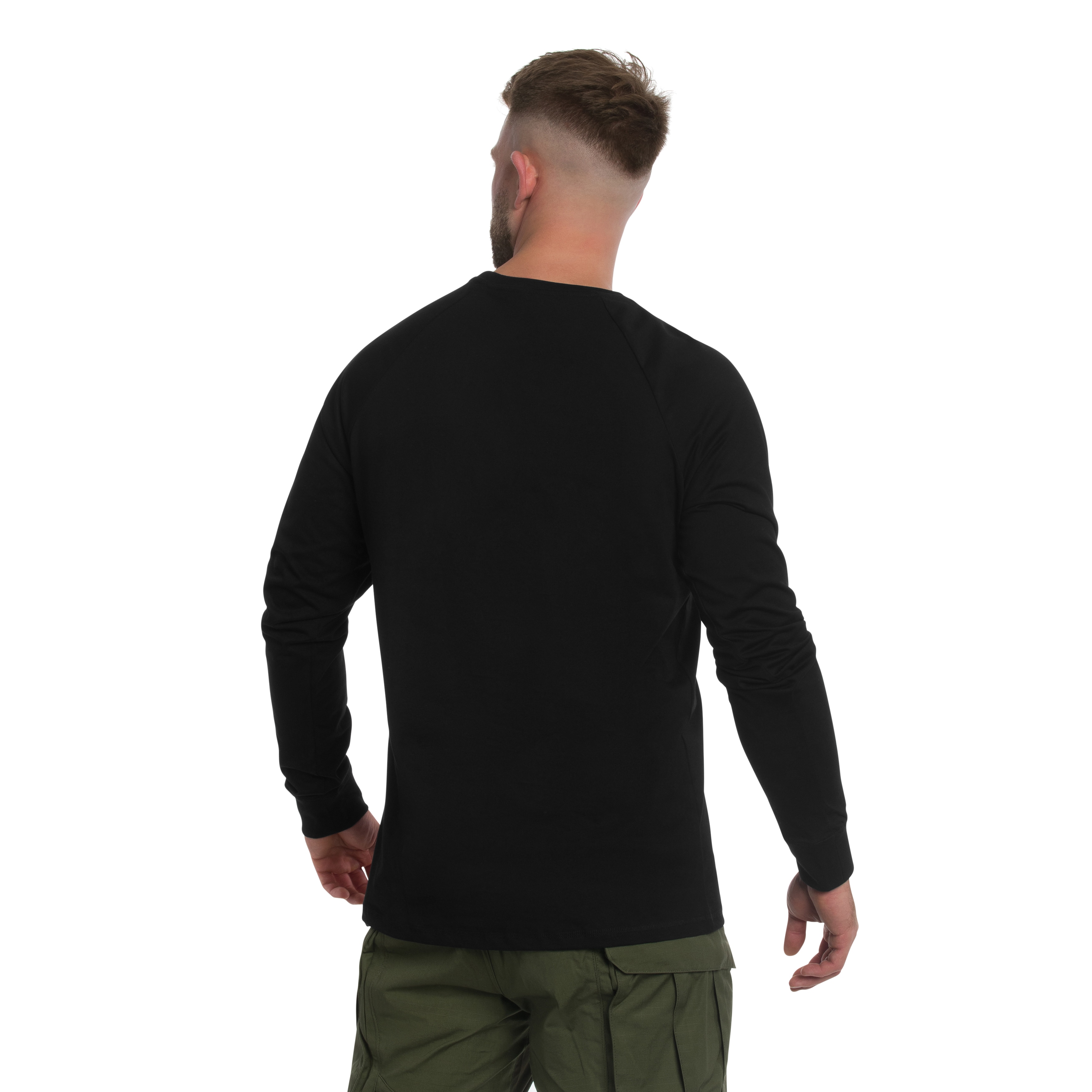 Tričko Long Sleeve Helikon-Tex Old School - Black