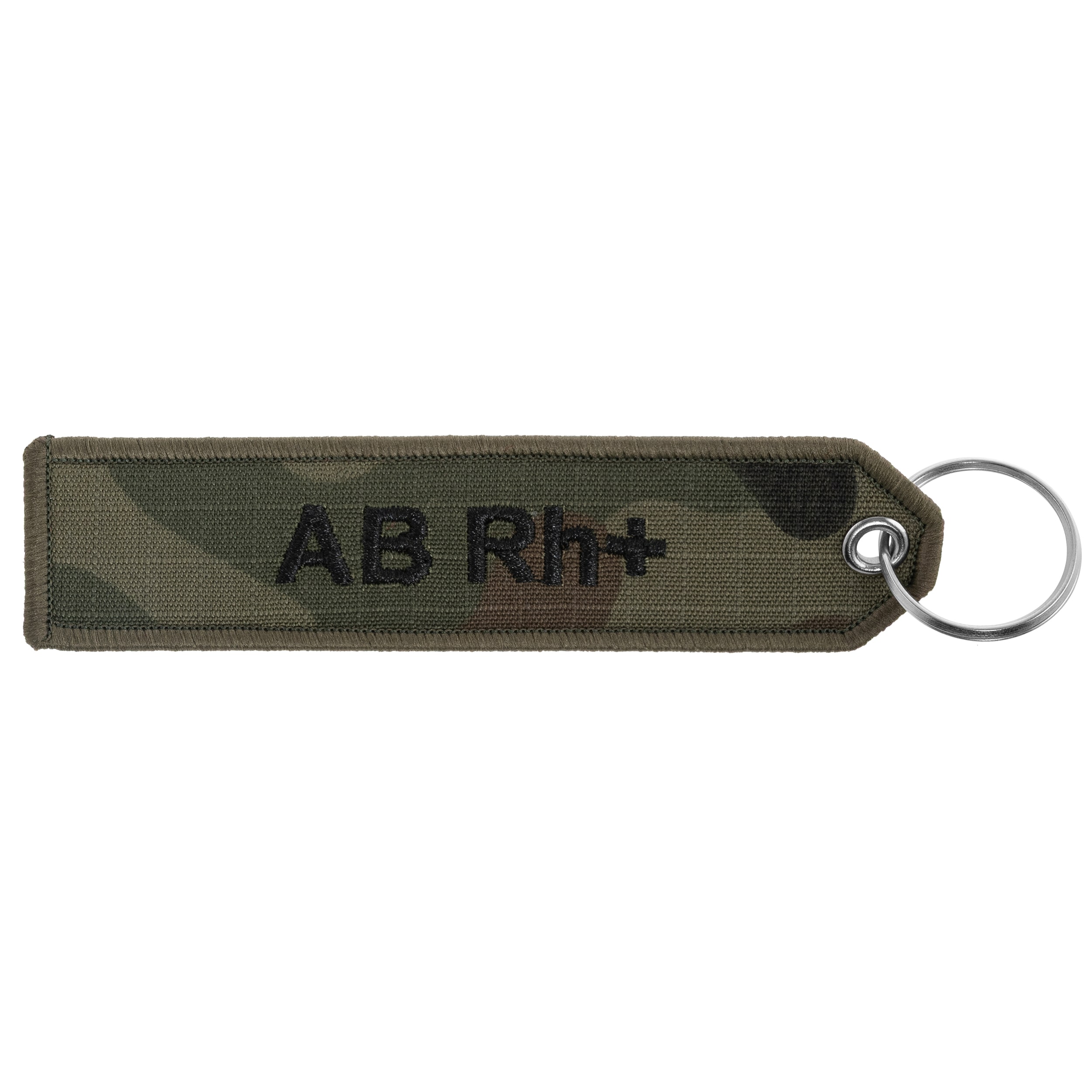 Přívěsek na klíče krevní skupina AB Rh+ - wz.93 Pantera PL Woodland