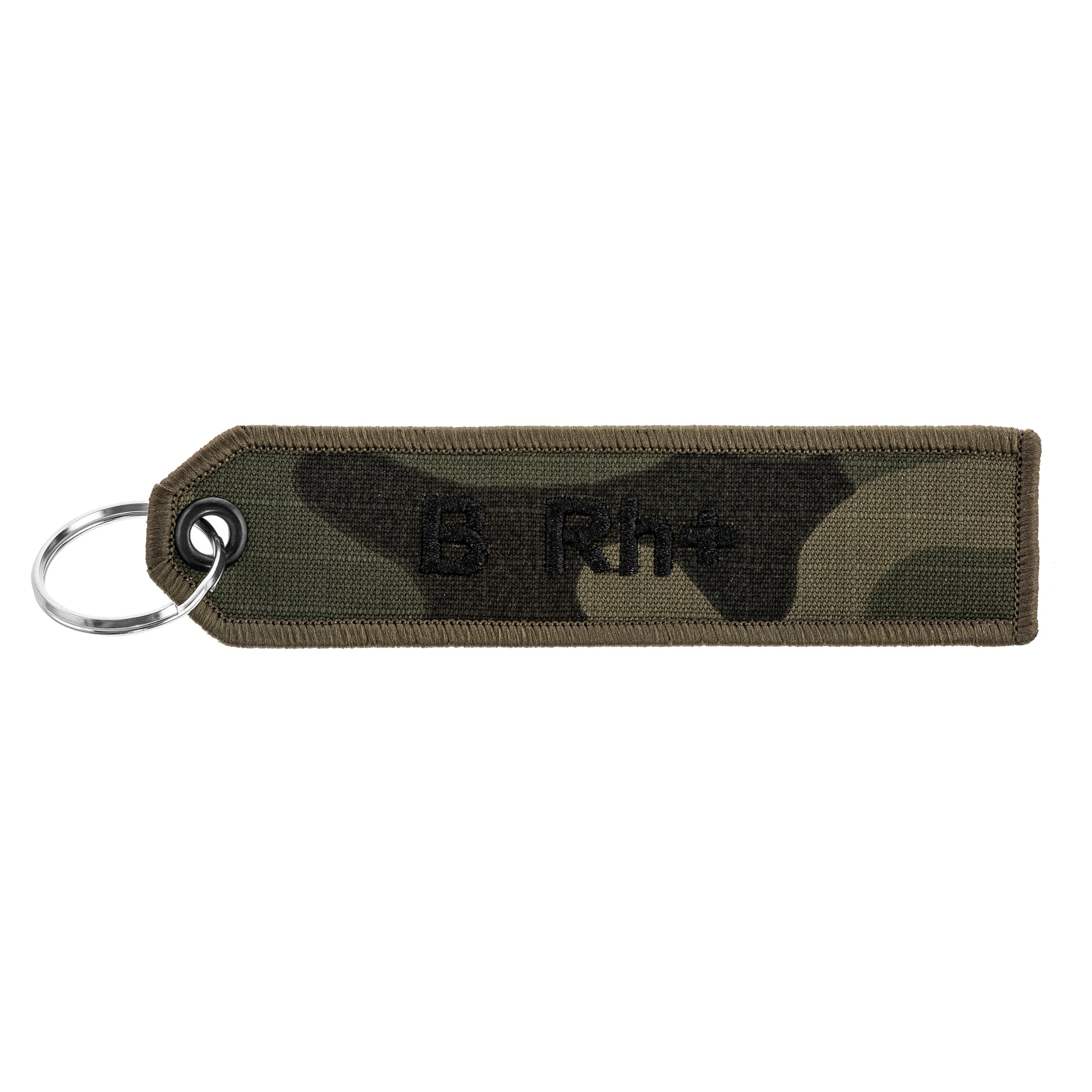 Přívěsek na klíče krevní skupina B Rh+ - wz.93 Pantera PL Woodland