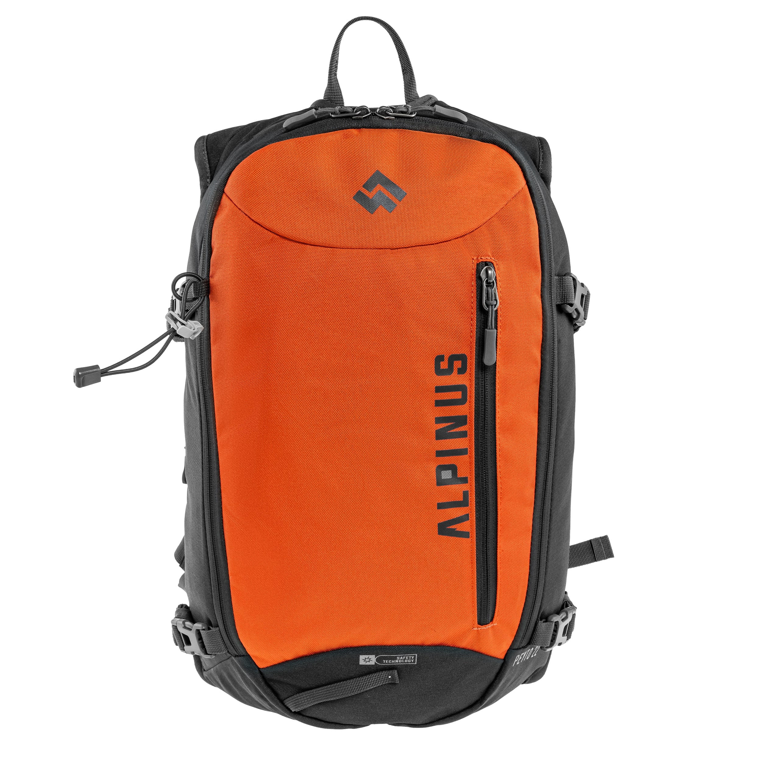 Batoh Alpinus Peyto 22 l – Oranžovo-šedý