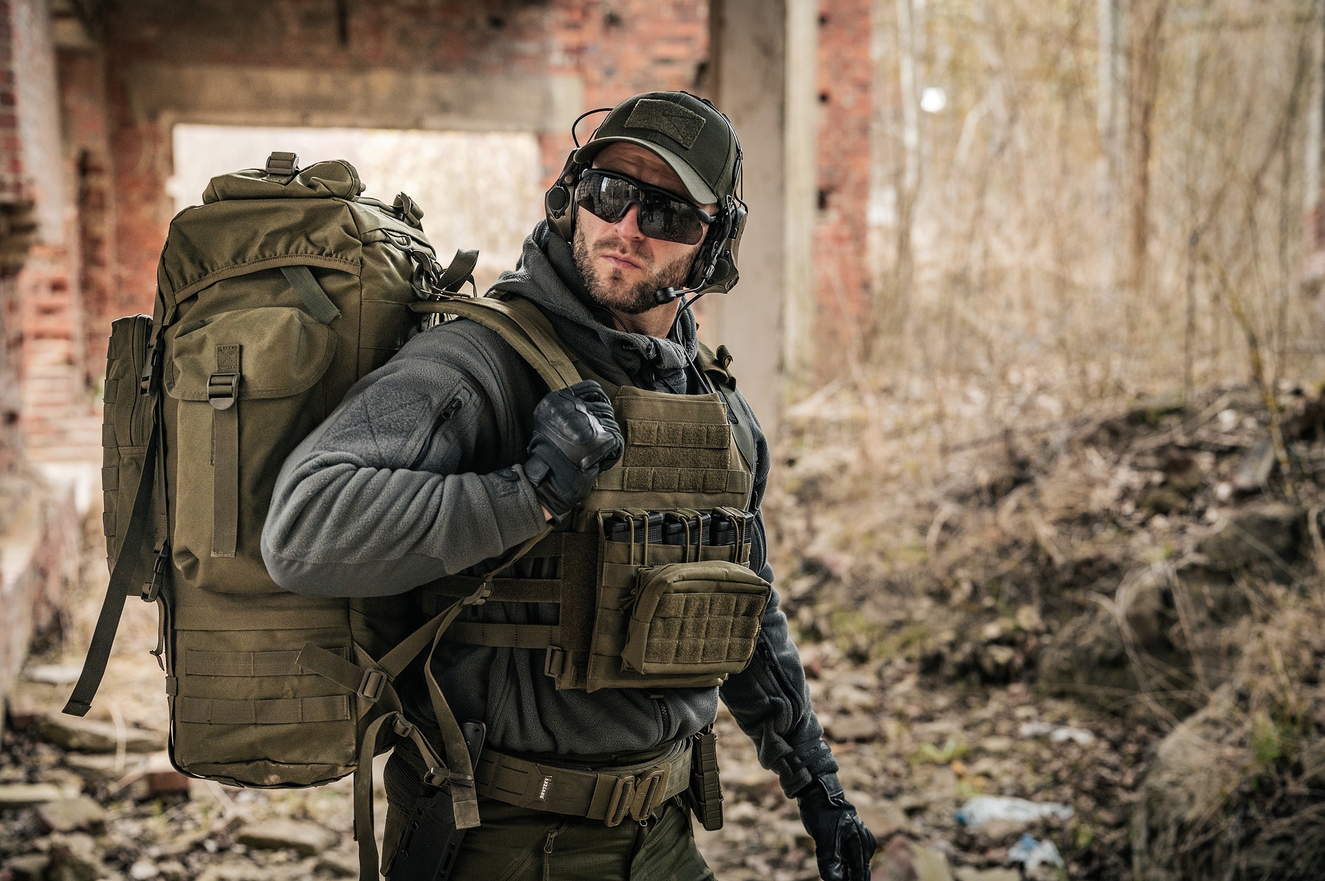 Batoh Brytzky Tactical Fortex 65 l – Olive