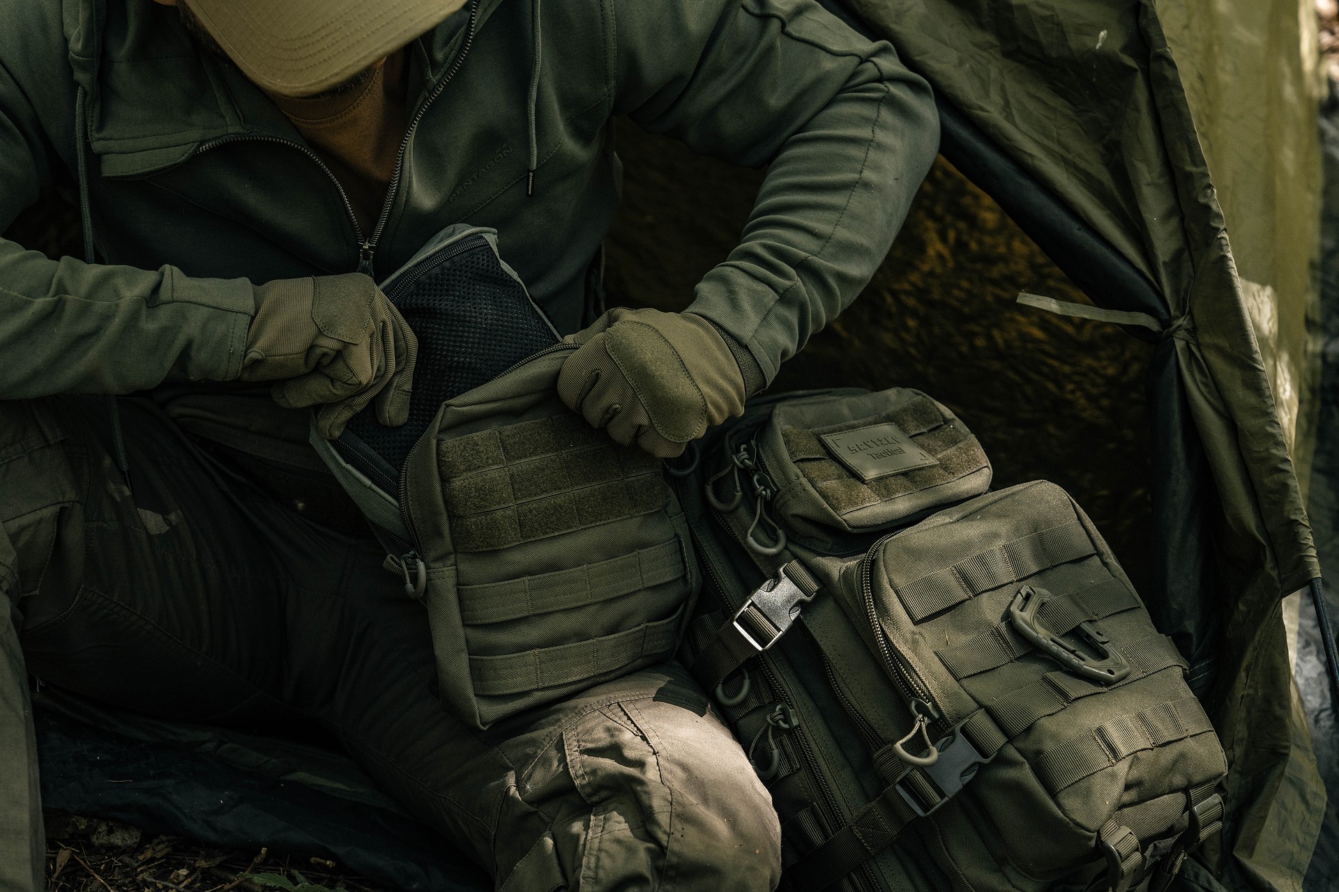 Kapsa Brytzky Tactical Field Pouch Large - Olive