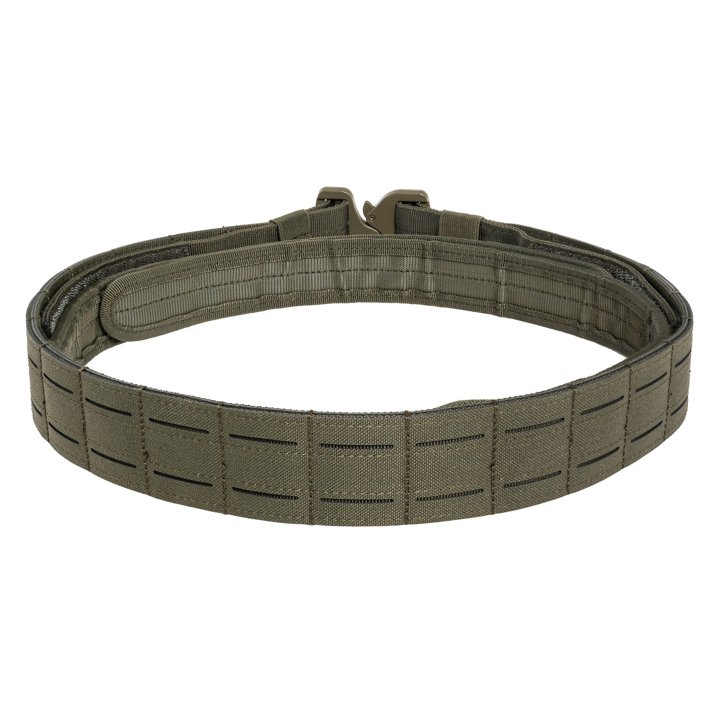 Taktický pás Brytzky Tactical MOLLE Laser Cut s vnitřním pásem - Olive