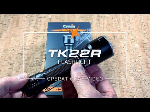 Svítilna Fenix TK22R Black - 3200 lumenů