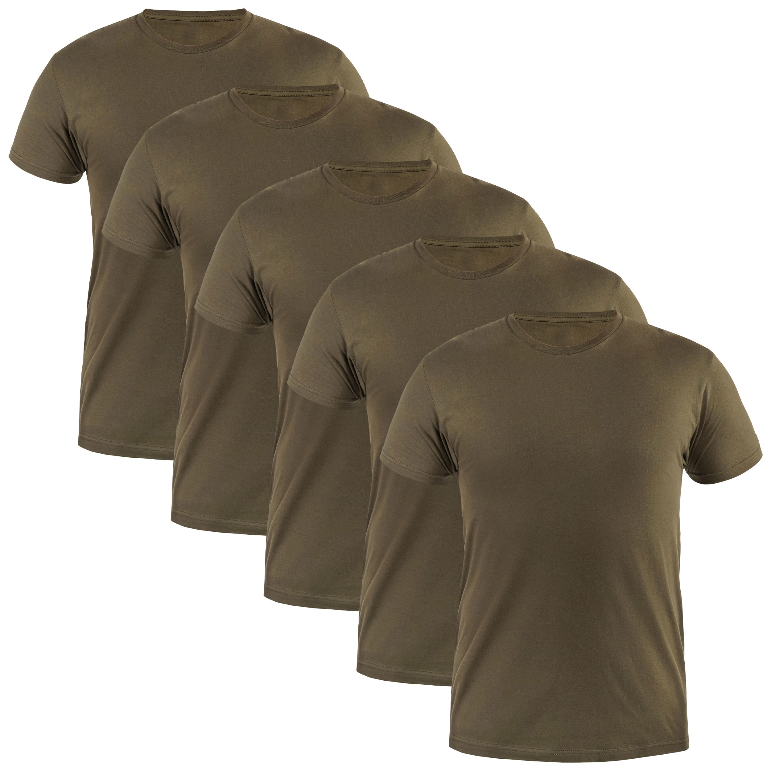 Vojenské tričko T-shirt Khaki - 5 ks