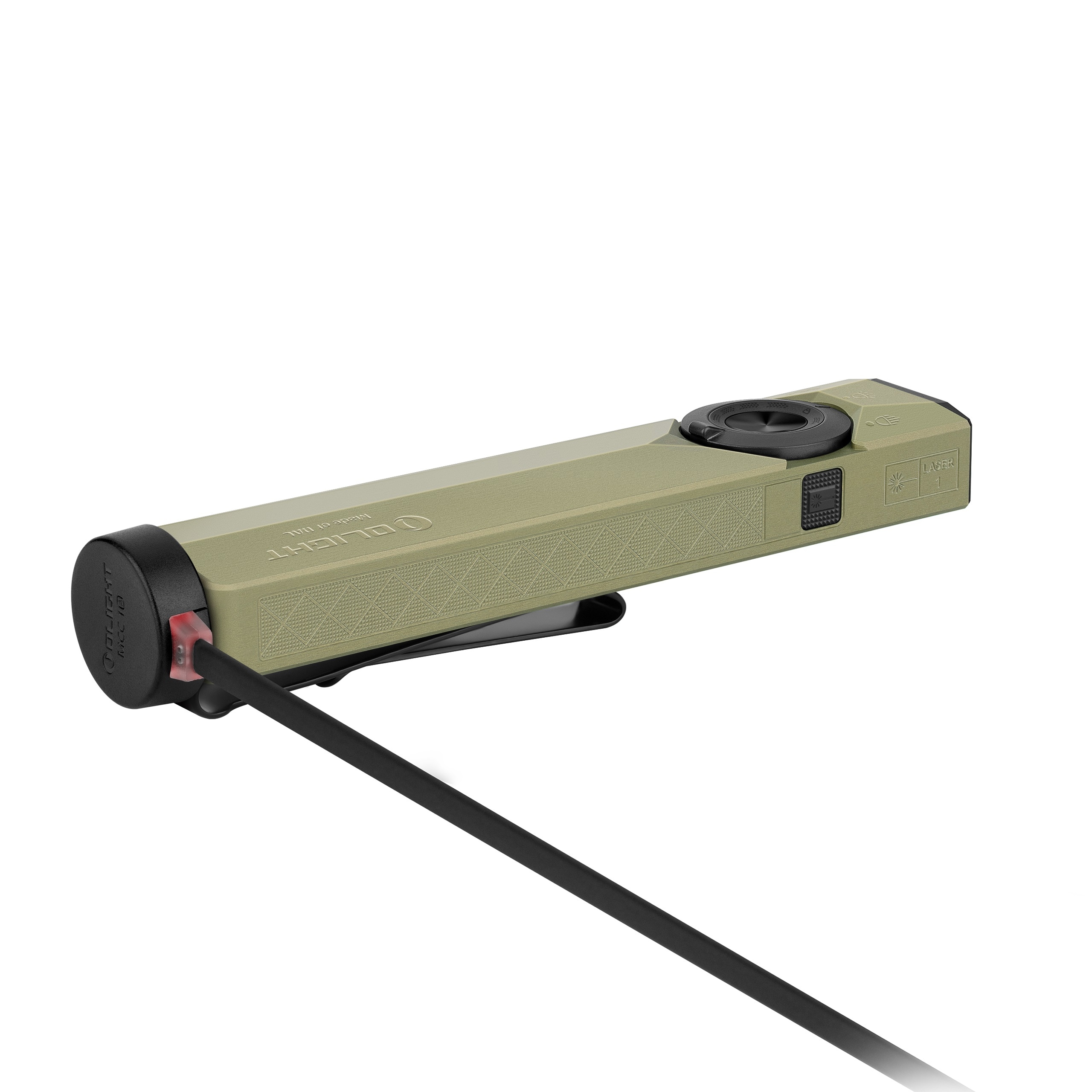 Svítilna Olight ArkPro Ultra Class 1 Cool White Olive Green - 1700 lumenů