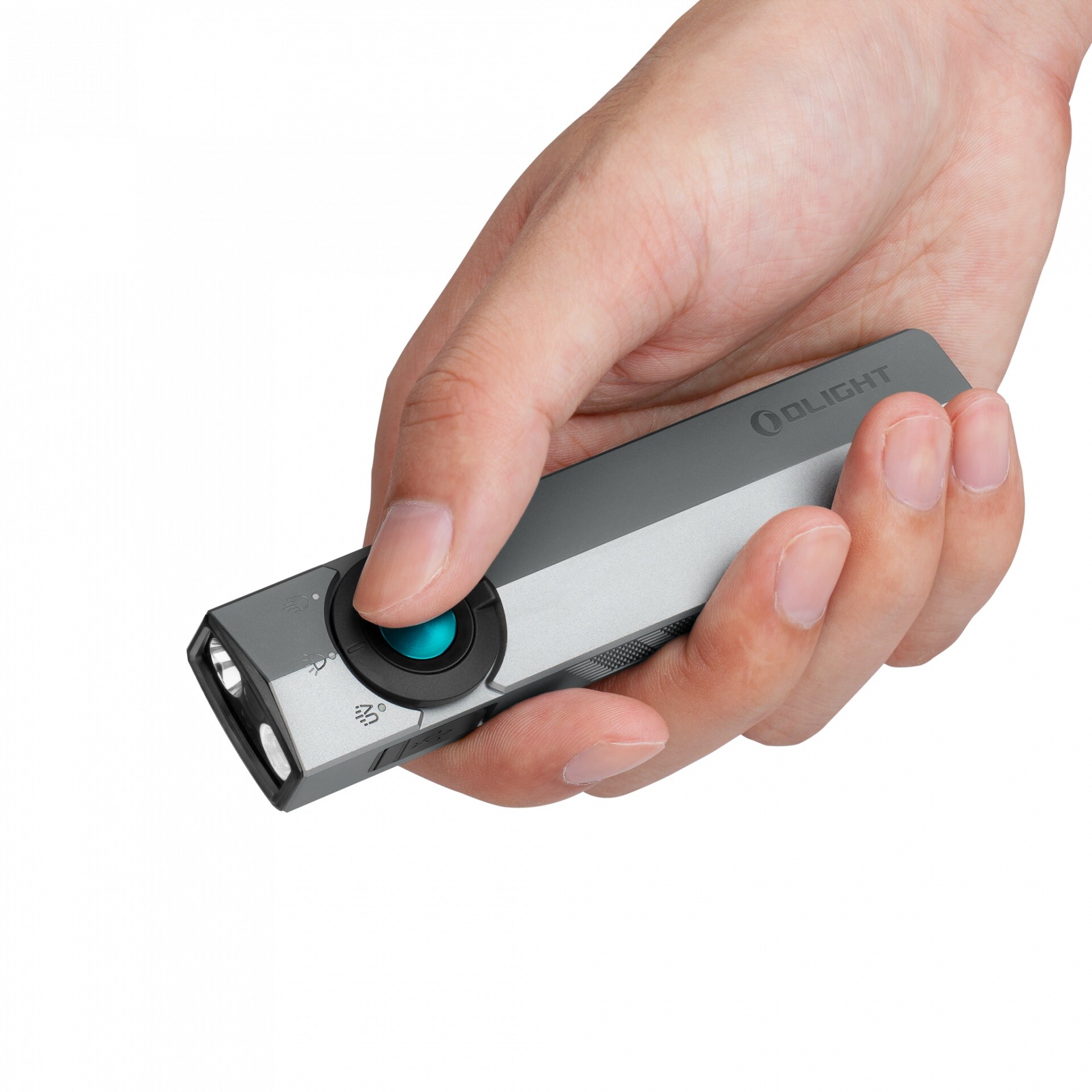 Svítilna Olight ArkPro Class 1 Cool White Silver Graphite - 1500 lumenů