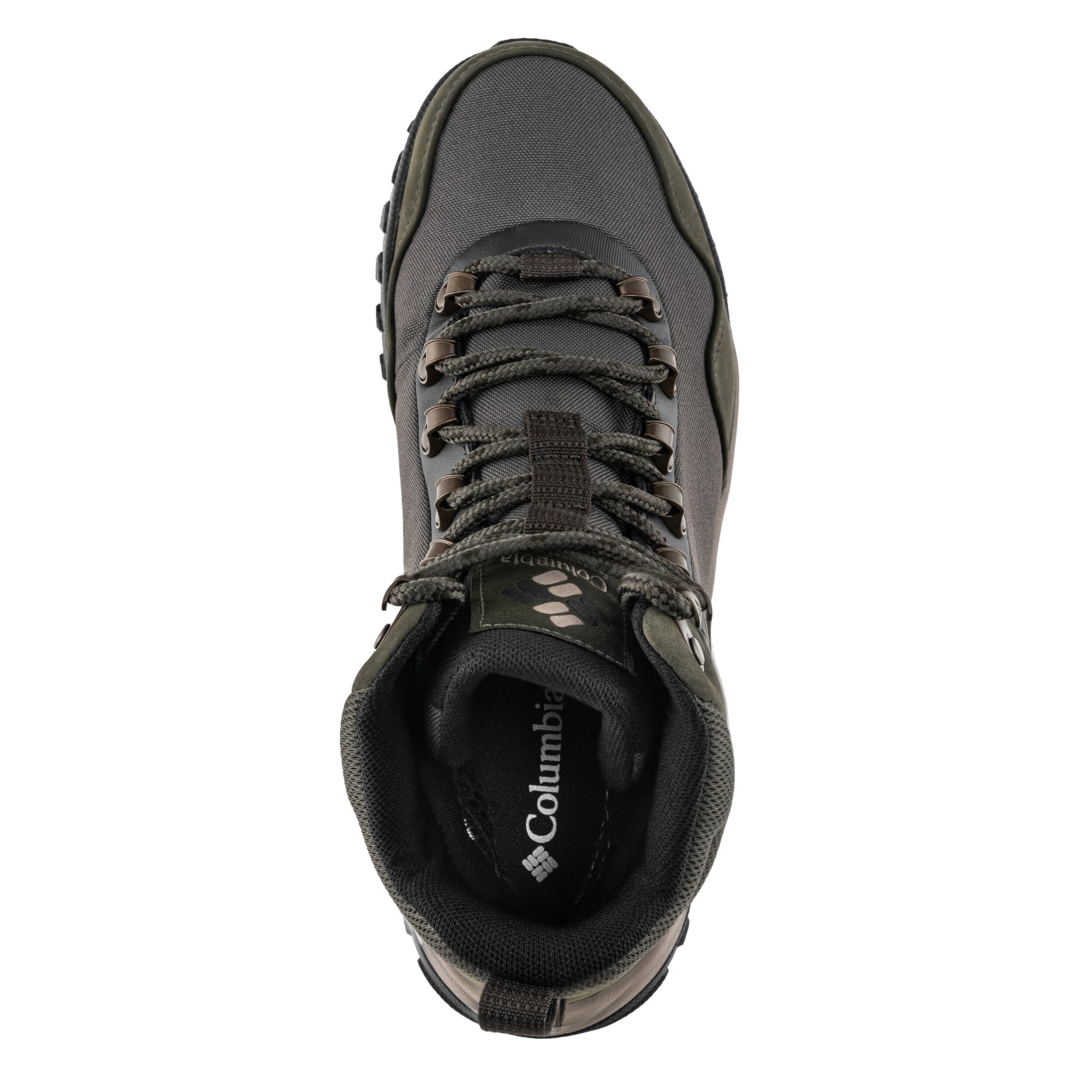 Boty Columbia Burnsider Omni Heat Infinity - Deep Olive/Tangy Orange