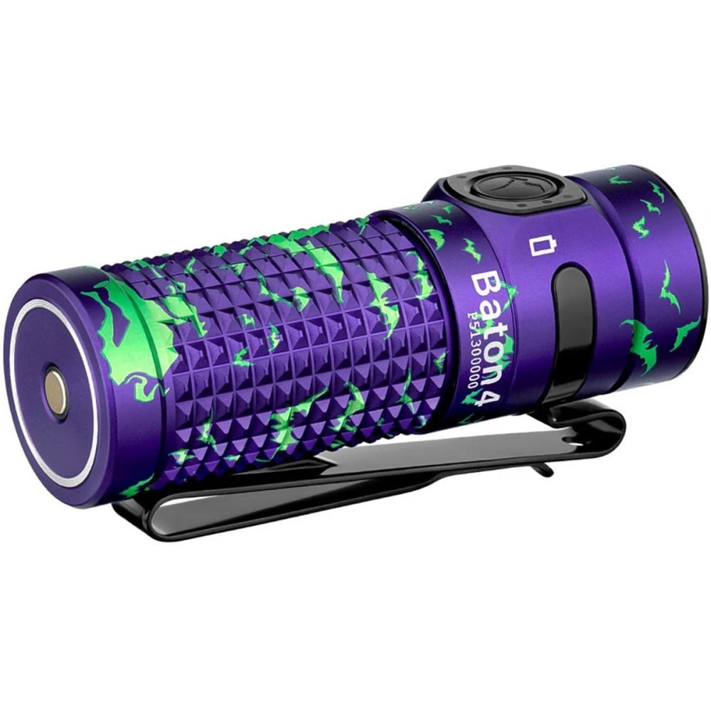 Svítilna Olight Baton 4 Premium Edition Nocturnal Sentin s bezdrátovým nabíjecím pouzdrem - 1300 lumenů