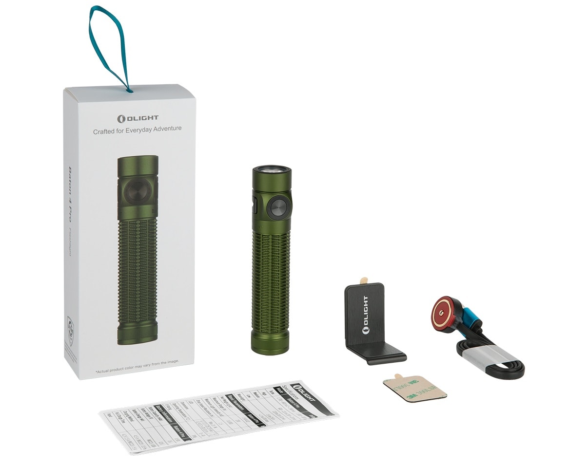 Svítilna Olight Baton 4 Pro OD Green – 1600 lumenů