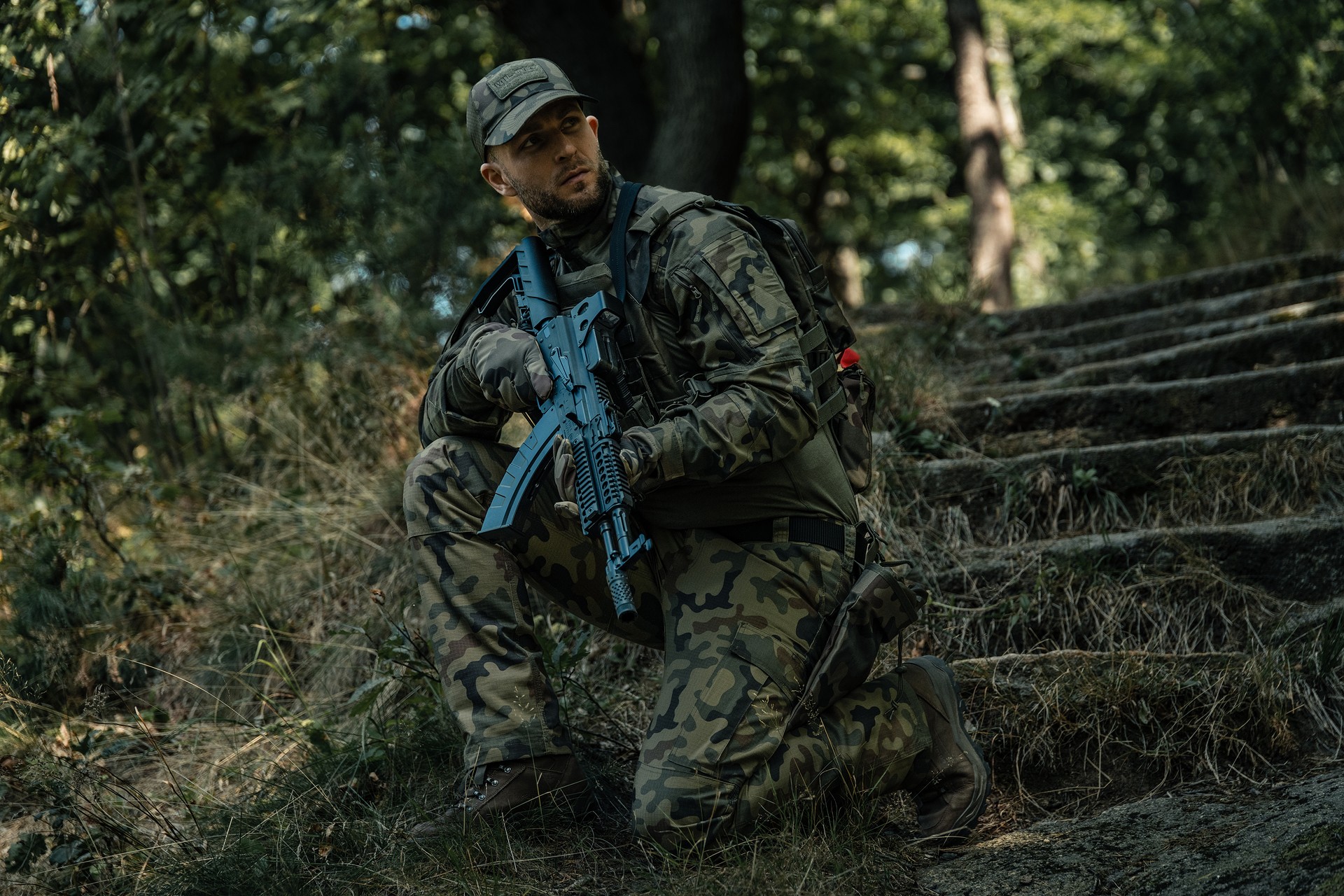 Odhazovací vak Mil-Tec - wz. 93 Pantera PL Woodland