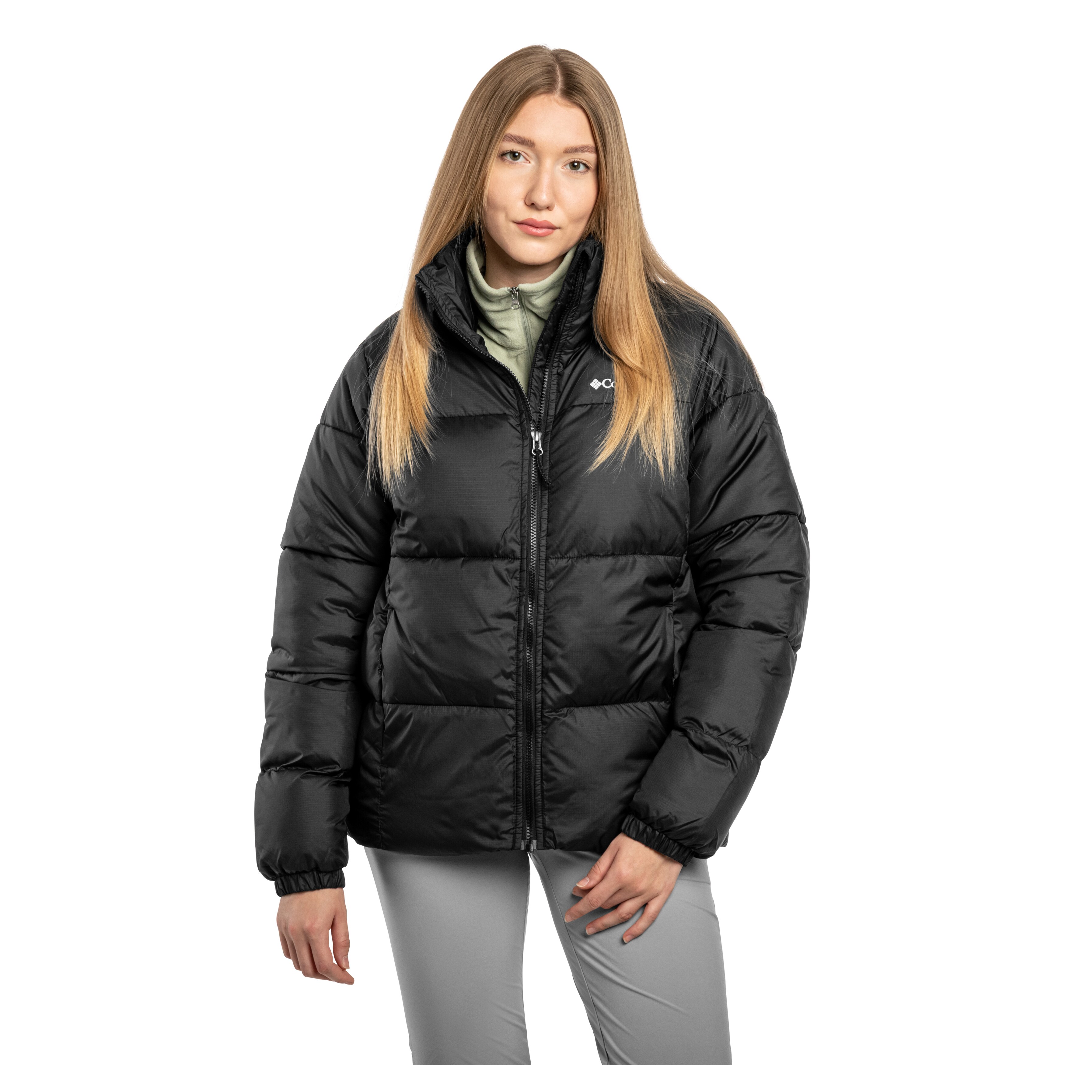 Dámská bunda Columbia Puffect II Full Zip Jacket - Black