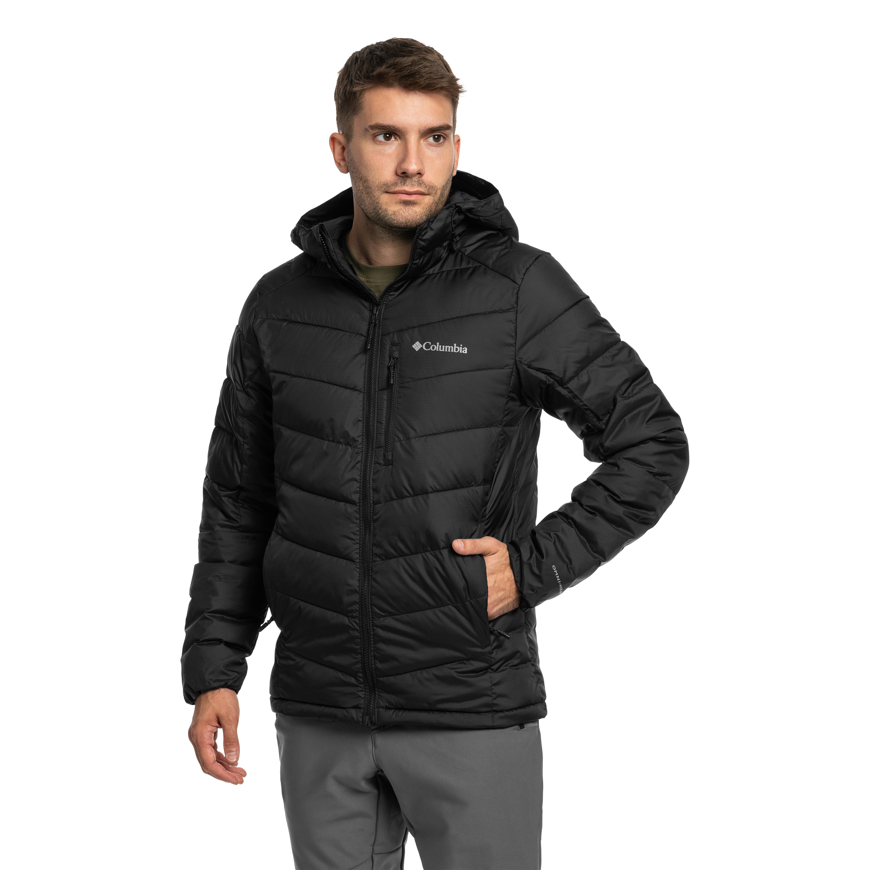 Bunda Columbia Labyrinth Loop II Insulated Hooded - Black