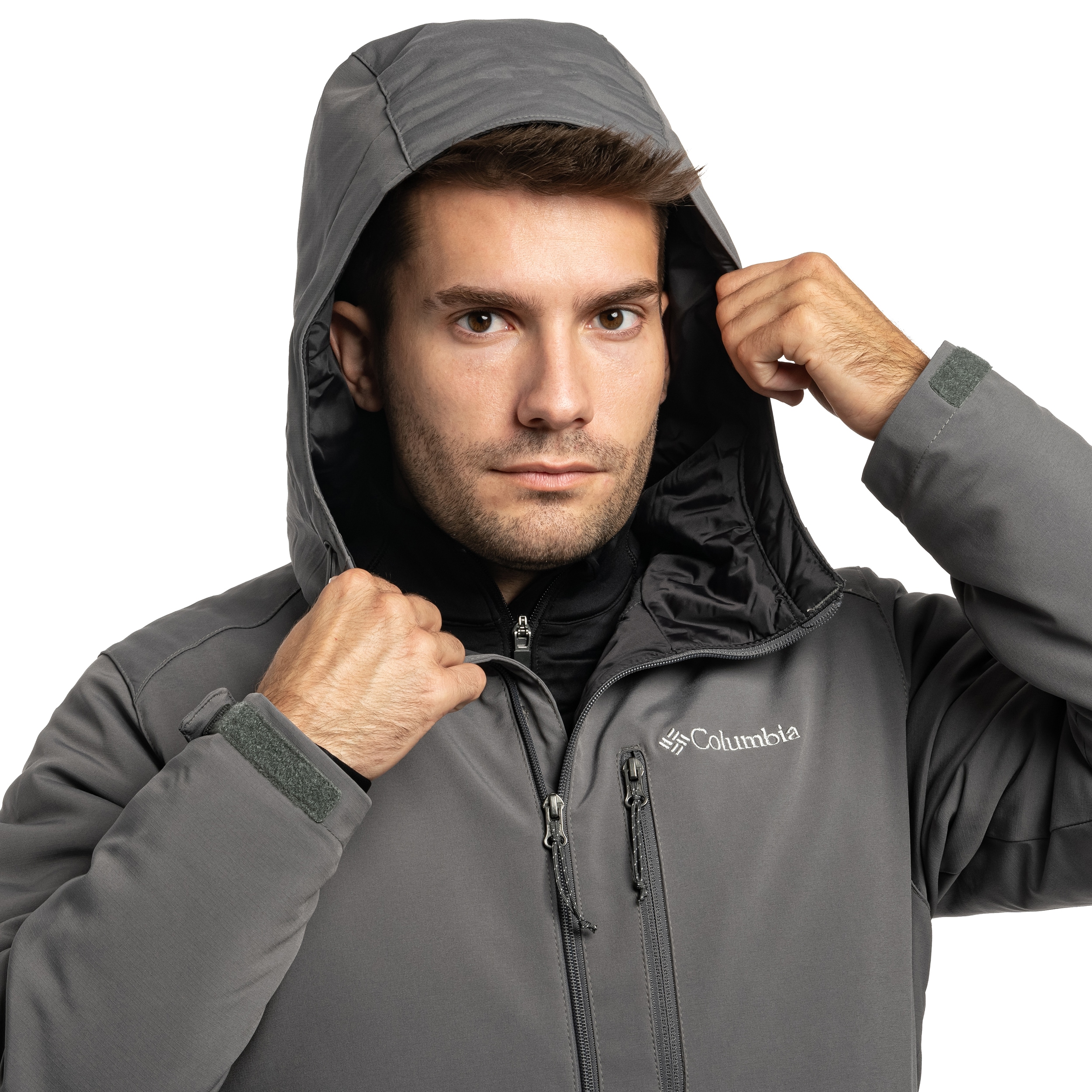 Bunda Columbia Gate Racer II Softshell - City Grey