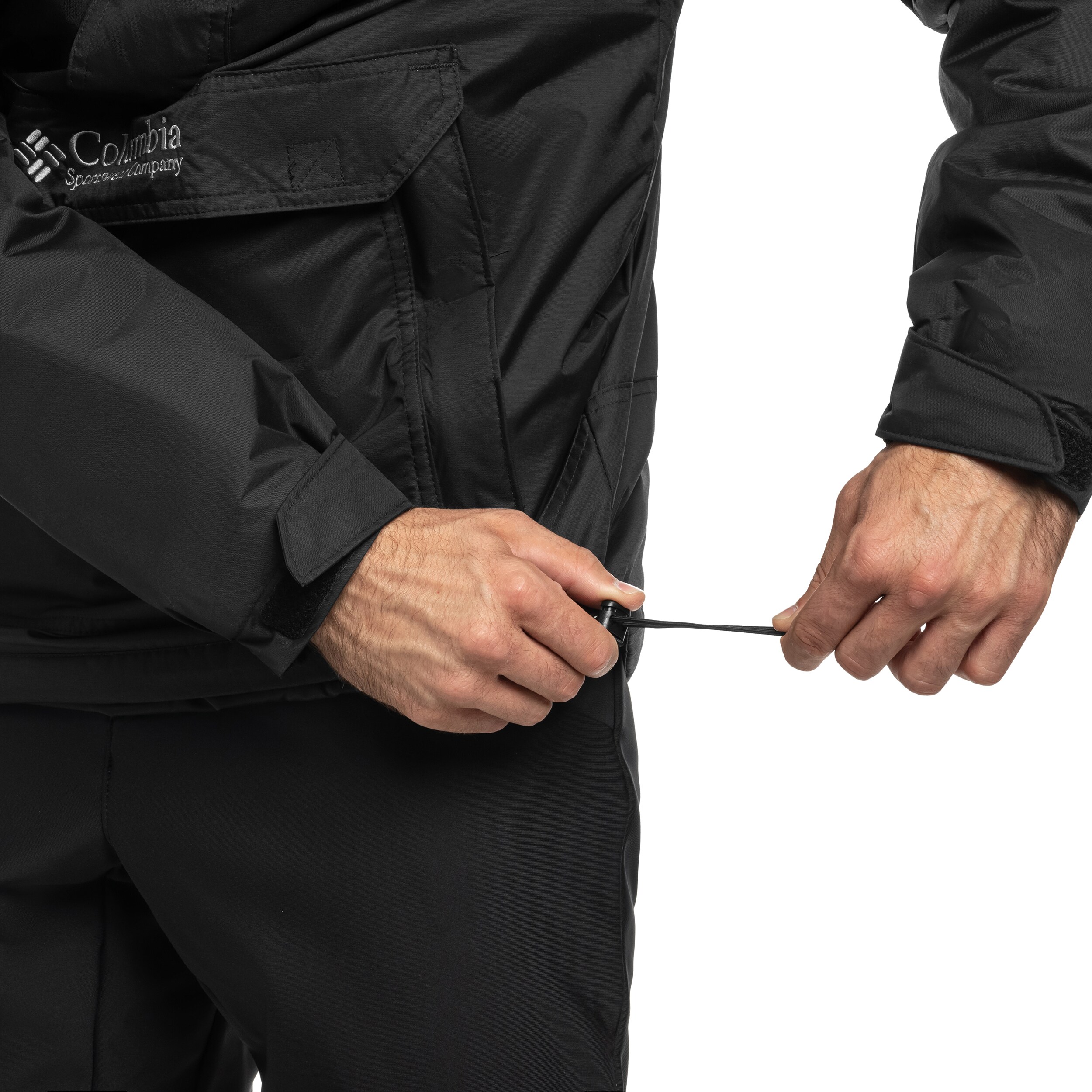 Bunda Columbia Challenger II Pullover Anorak - Black