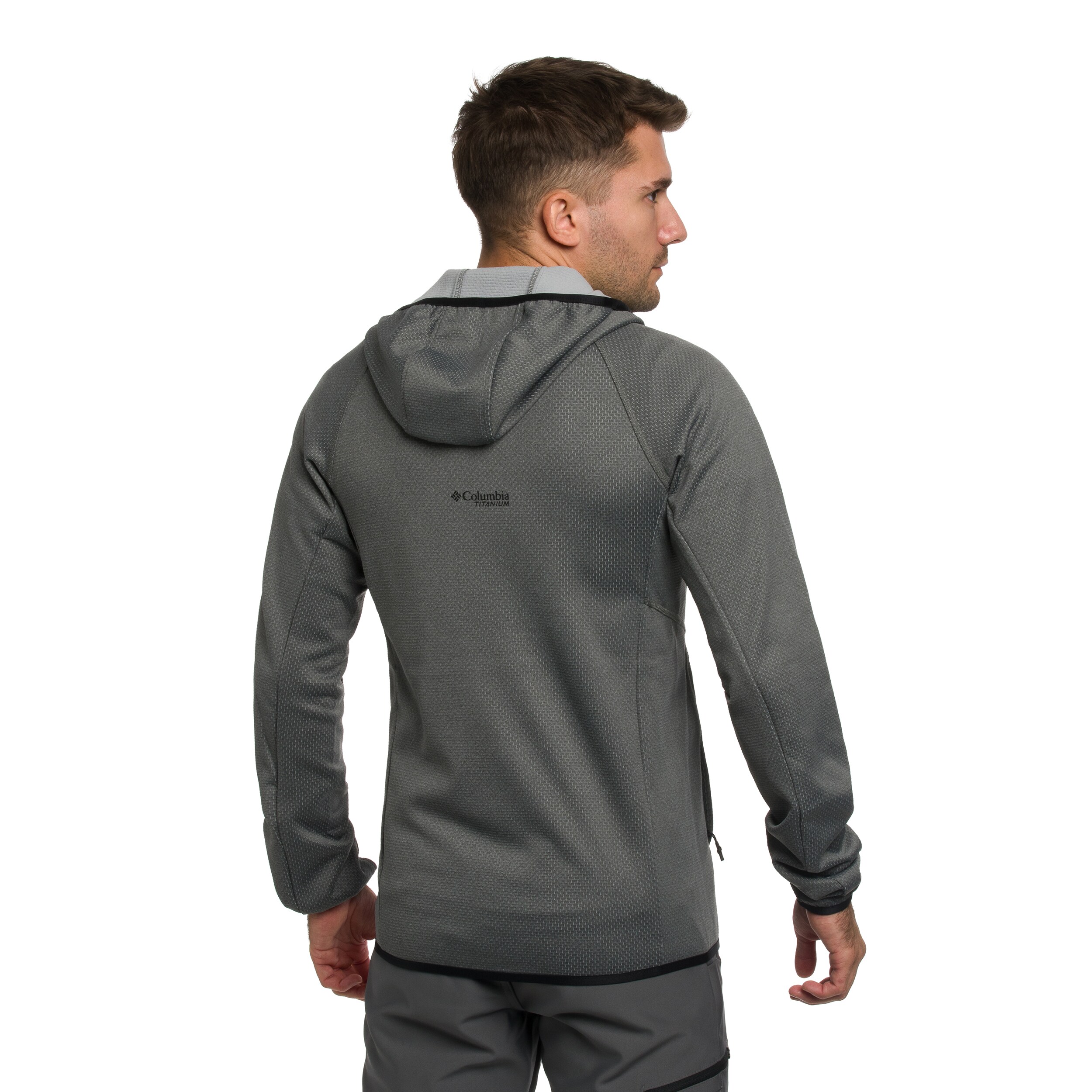 Mikina Columbia Triple Canyon II Hooded - City Grey/Black