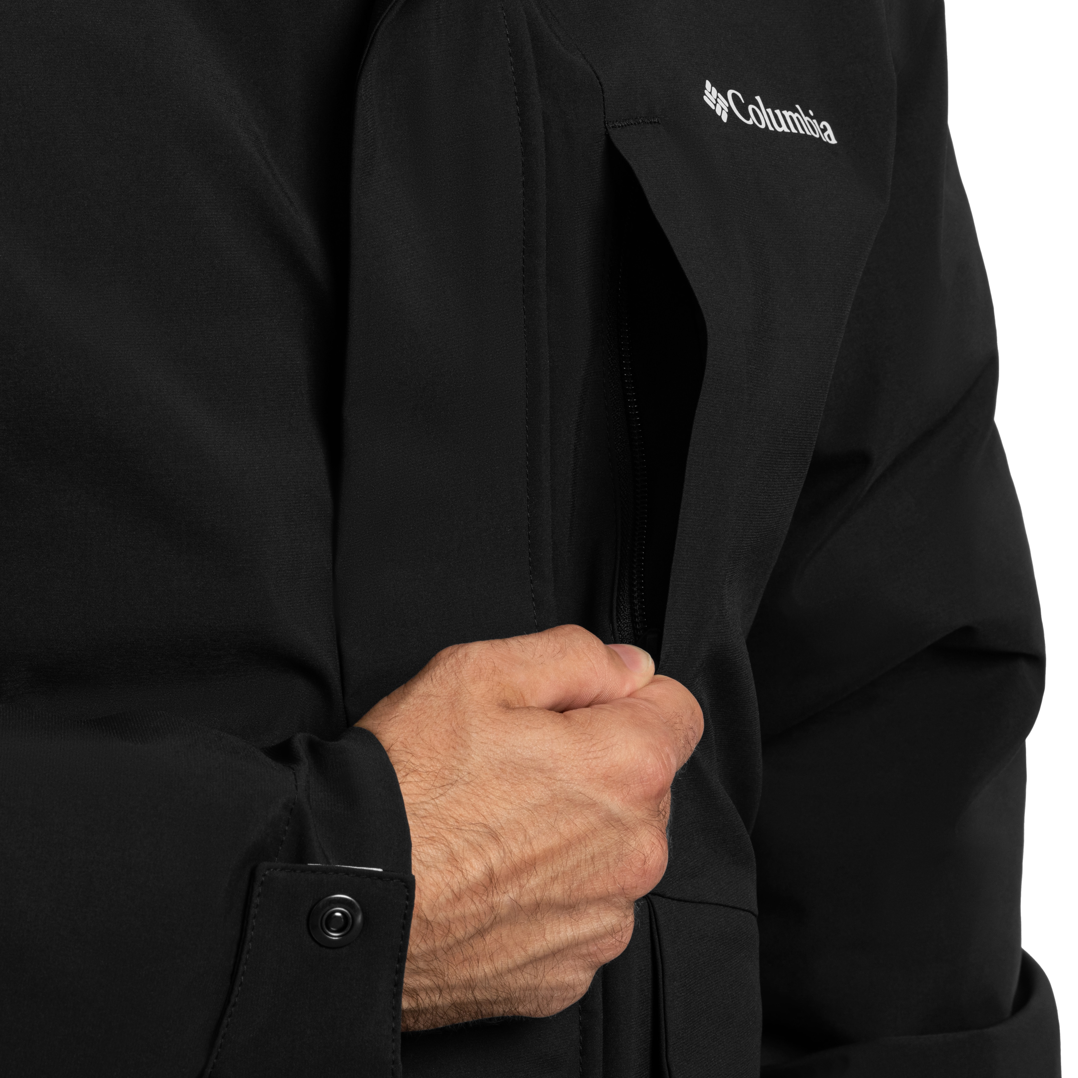 Bunda Columbia Street Heights Waterproof Down Parka - Black