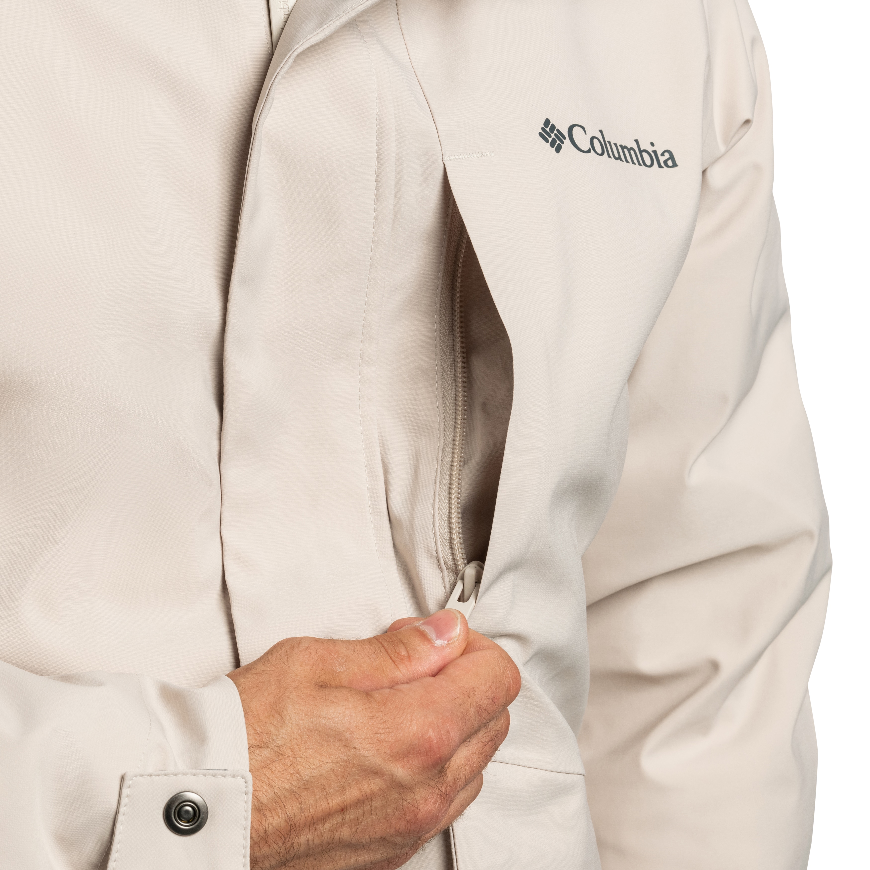 Bunda Columbia Street Heights Waterproof Down Parka - Dark Stone