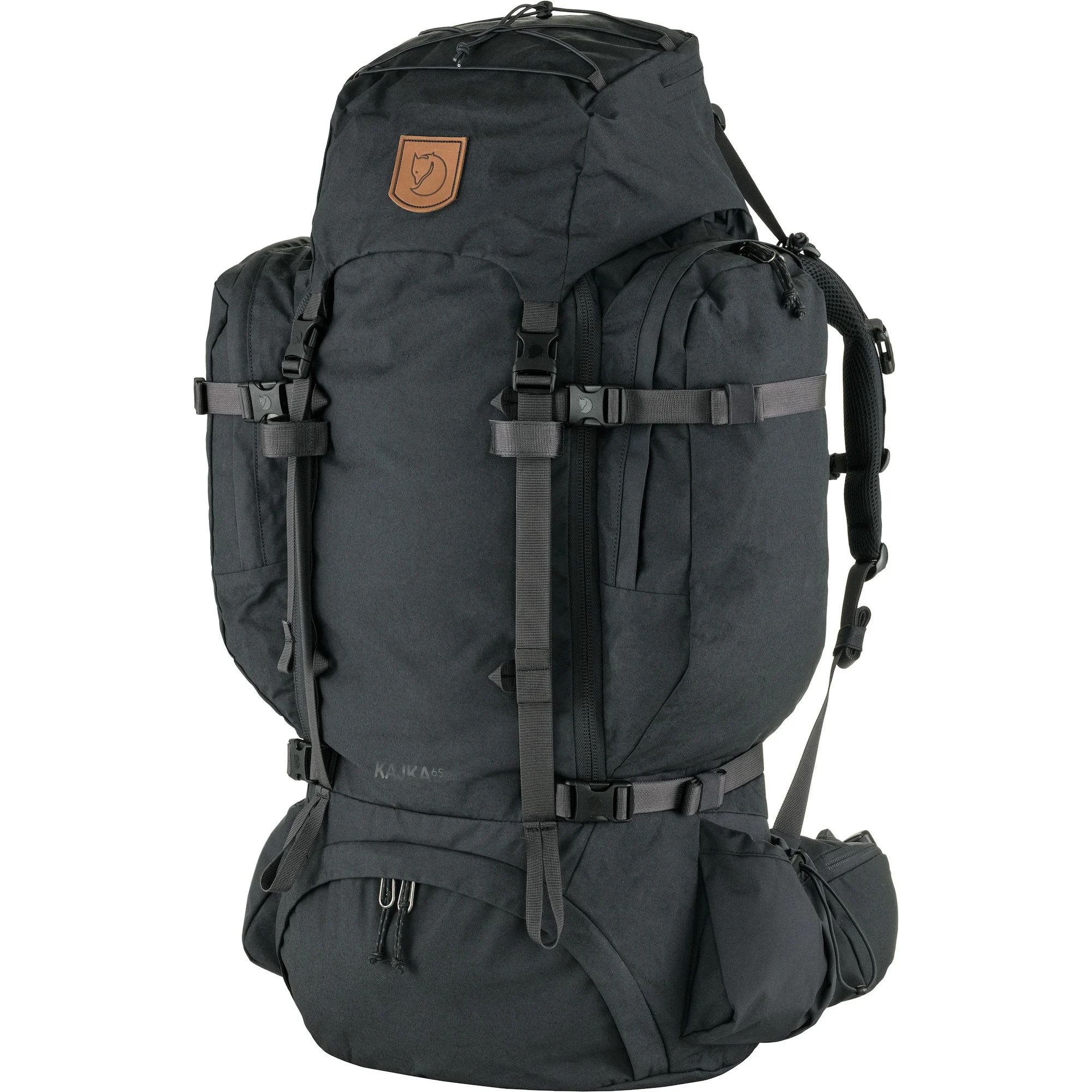 Batoh Fjallraven Kajka M/L 65 l – Coal Black