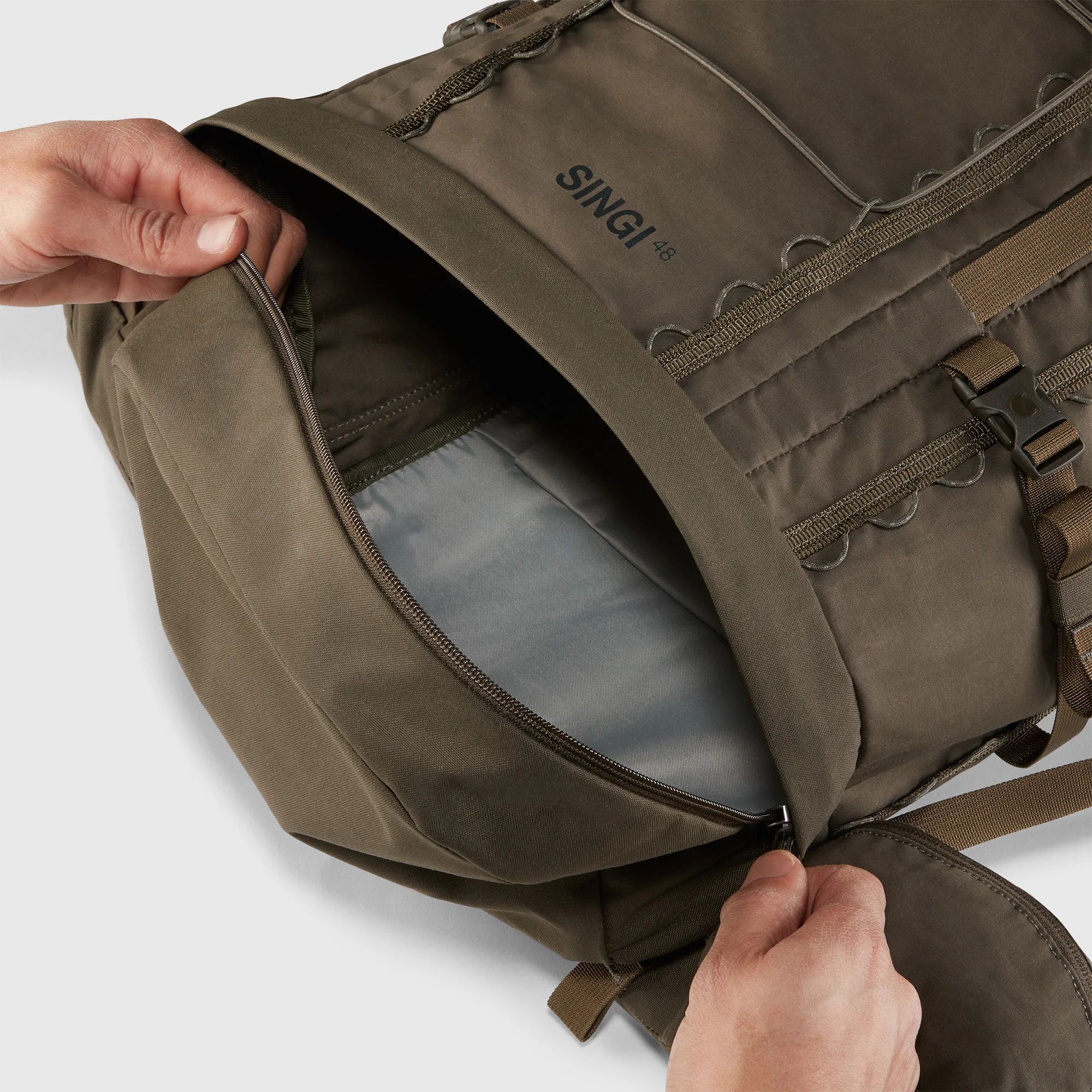 Batoh Fjallraven Singi 48 l - Dark Olive