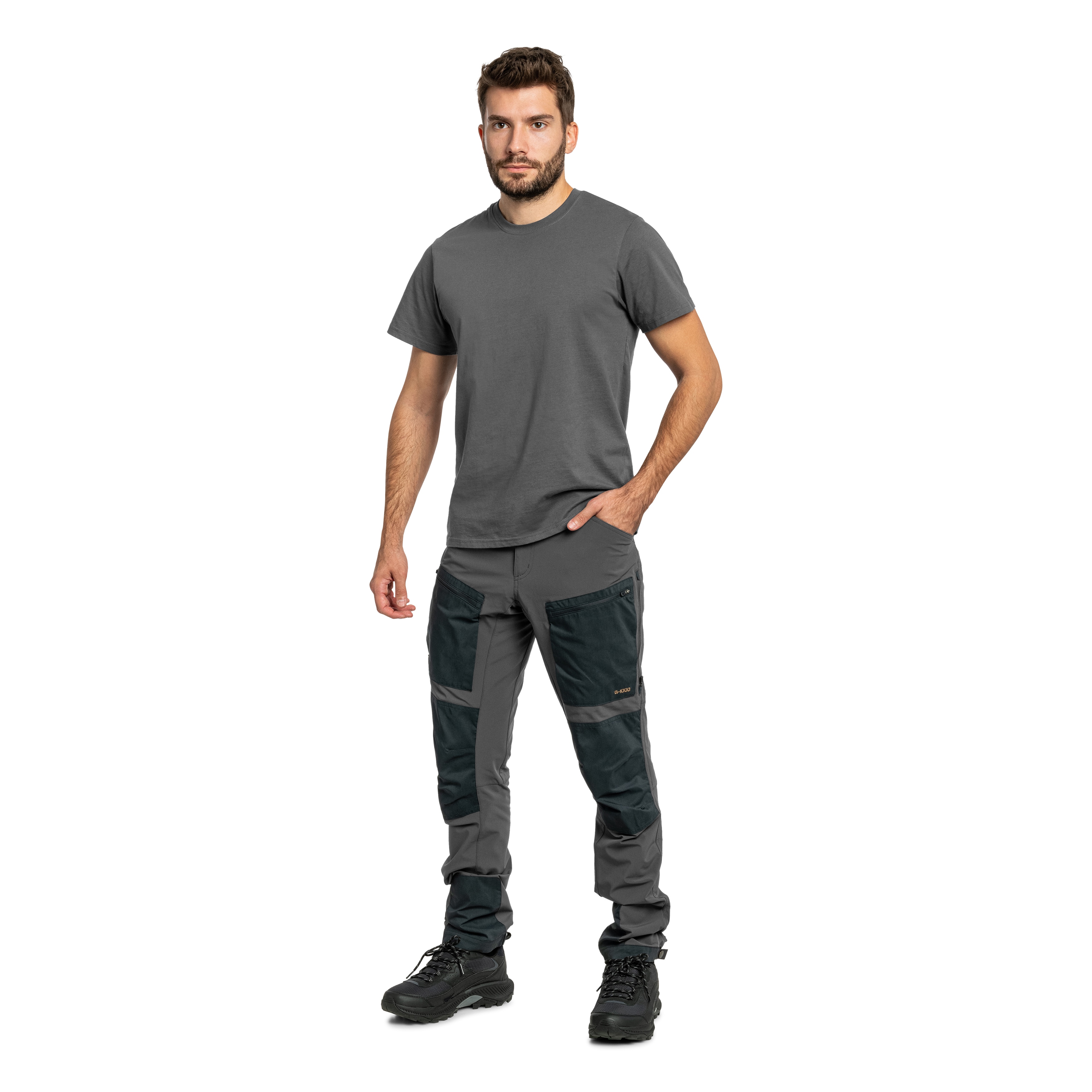 Kalhoty Fjällräven Keb Agile – Basalt/Iron Grey