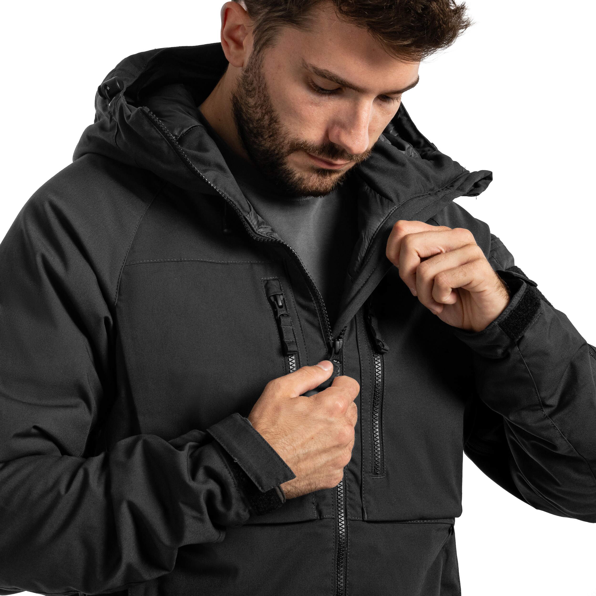 Bunda Helikon-Tex Winter Yukon Duracanvas - Ash Grey