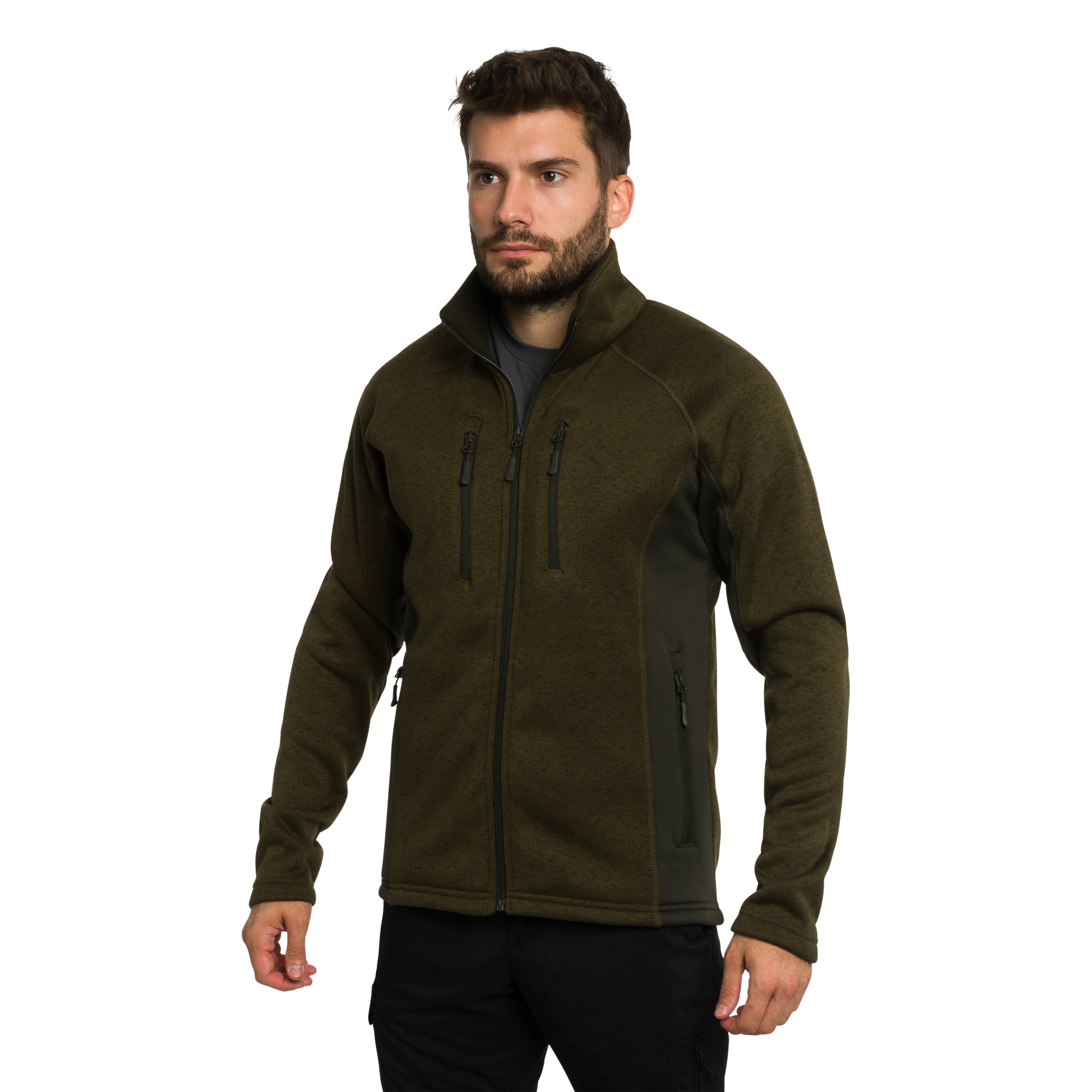 Fleesová mikina Mil-Tec Outdoor Structure Fleece – Olive