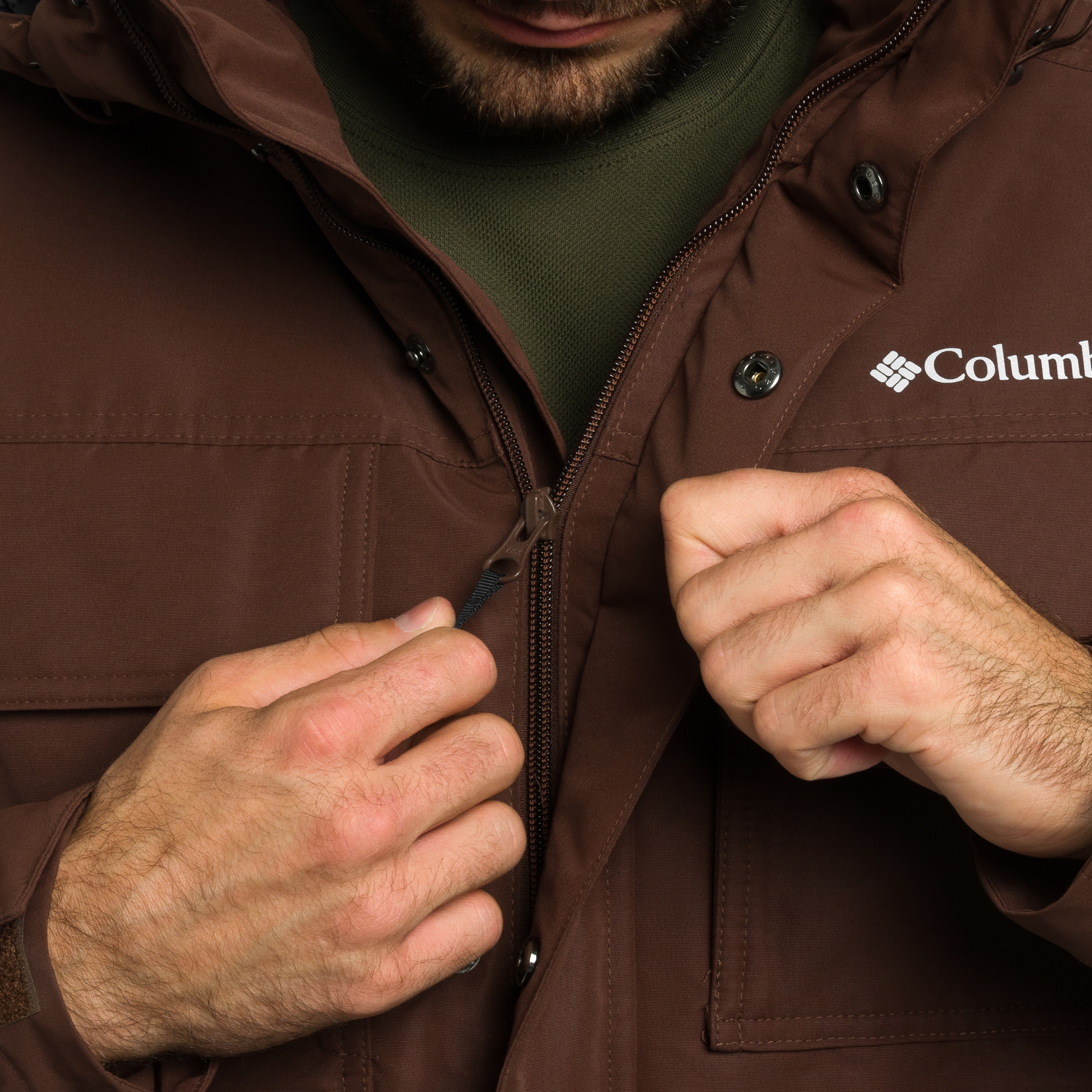 Bunda Columbia Landroamer II Parka - Tobacco