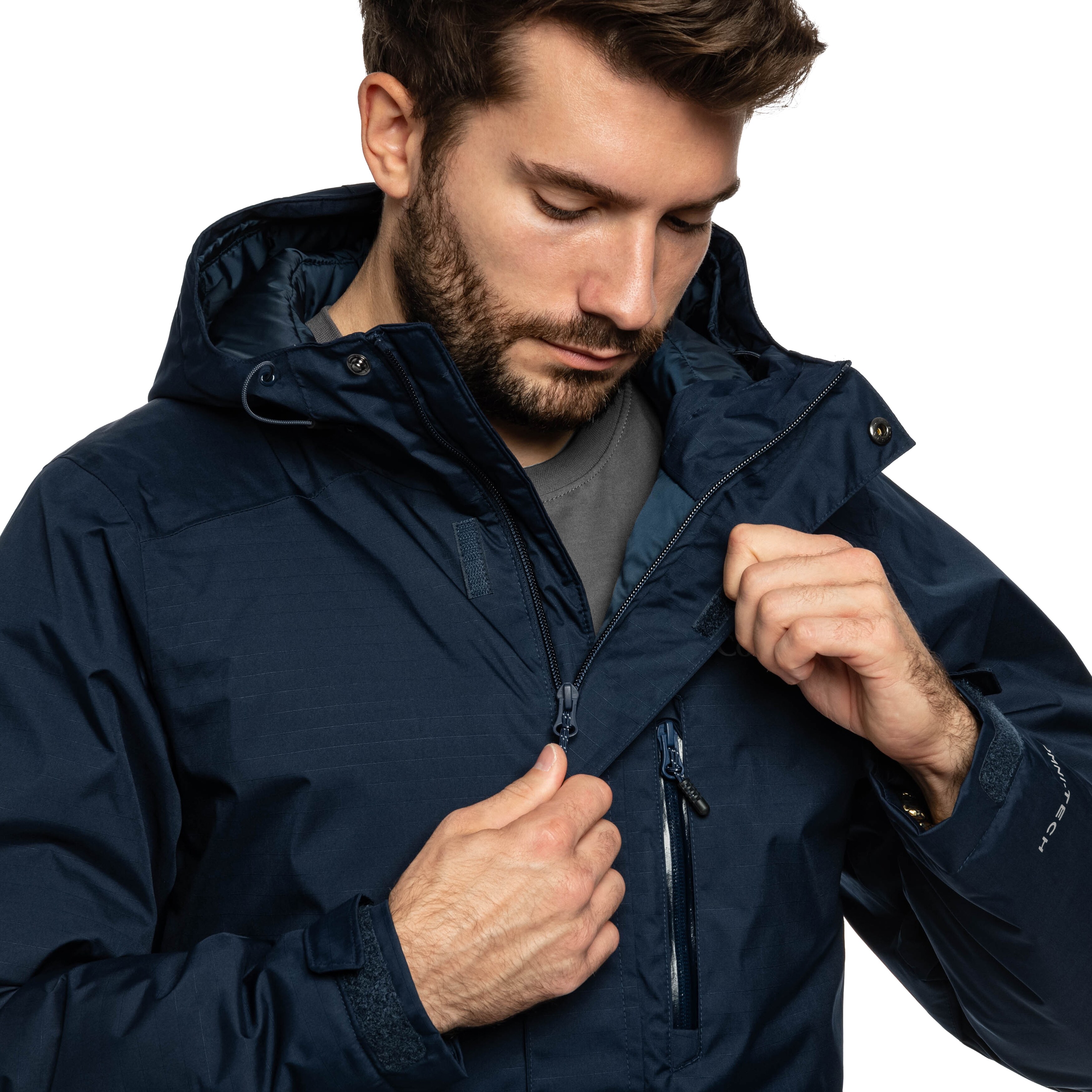 Bunda Columbia Oak Harbor II Insulated Waterproof - Collegiate Navy