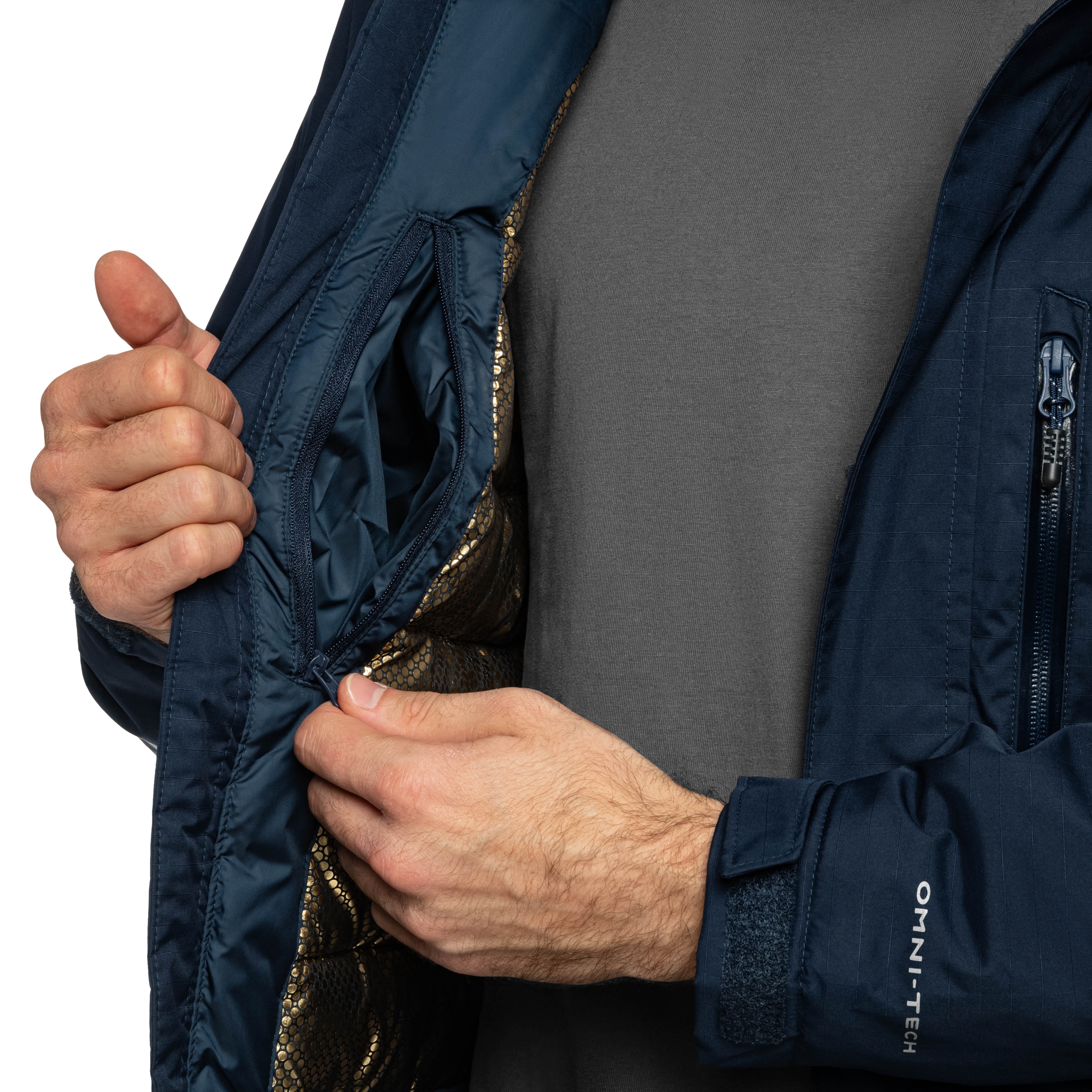 Bunda Columbia Oak Harbor II Insulated Waterproof - Collegiate Navy