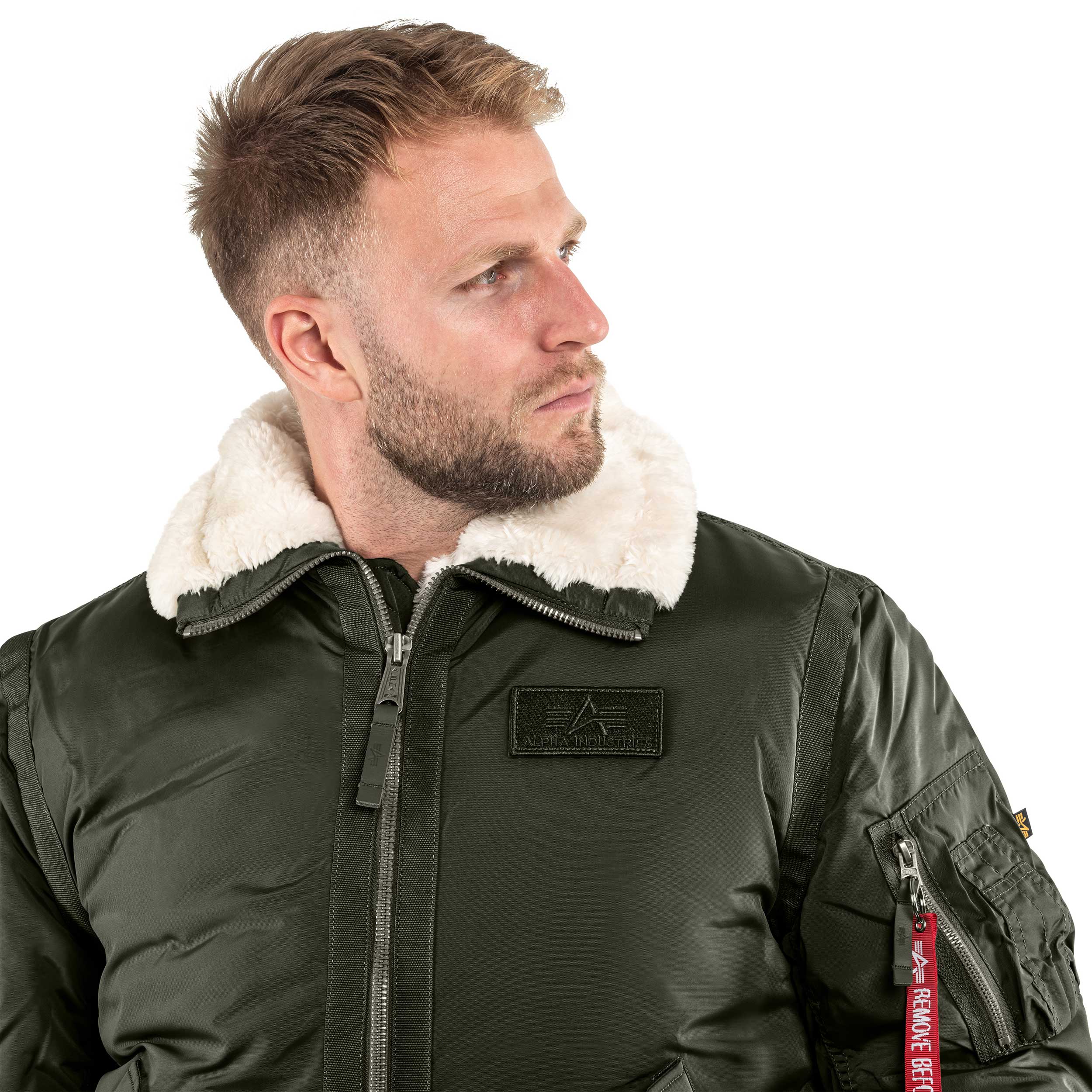 Bunda Alpha Industries B15-3 TT - Black Olive