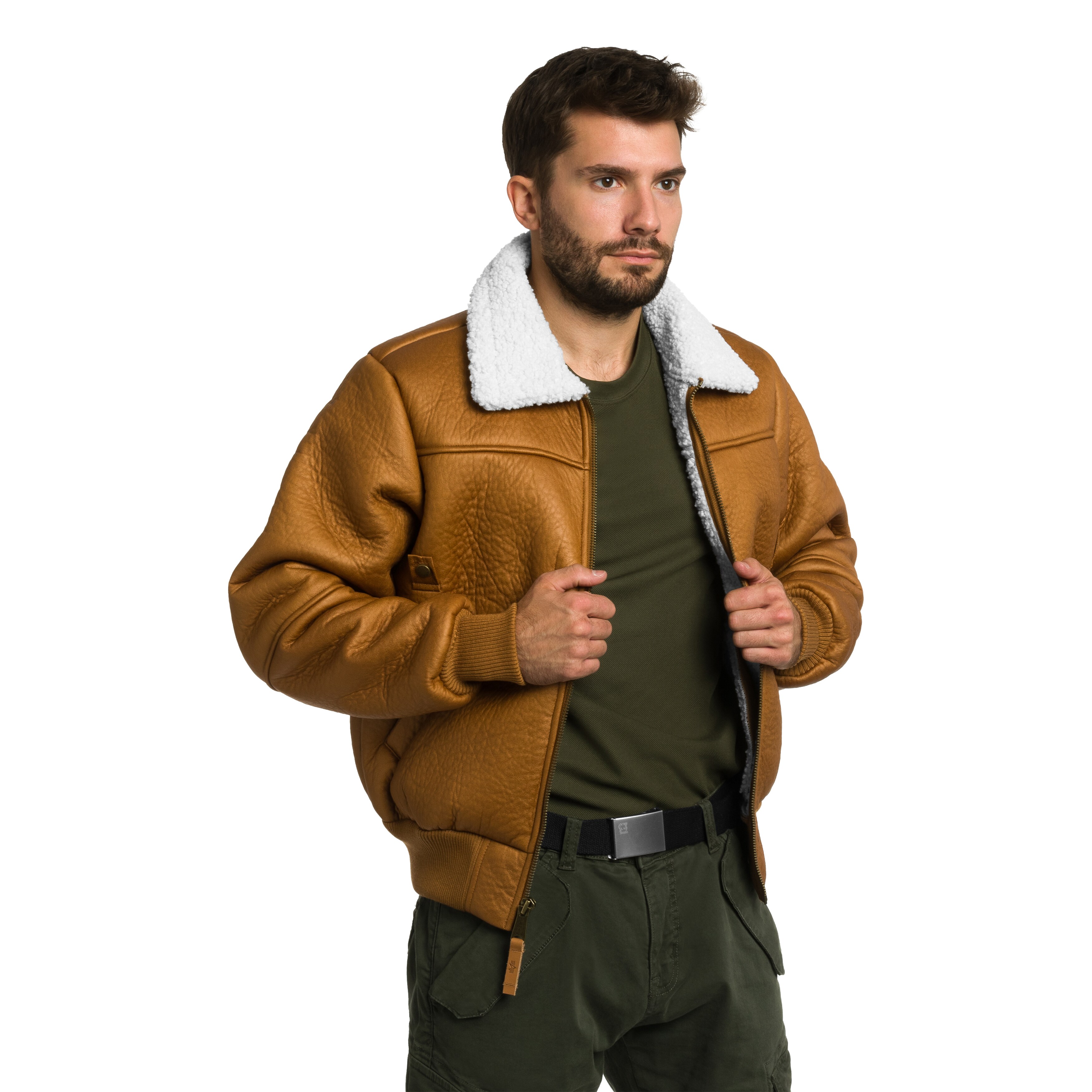 Bunda Alpha Industries B15 Modified - Camel