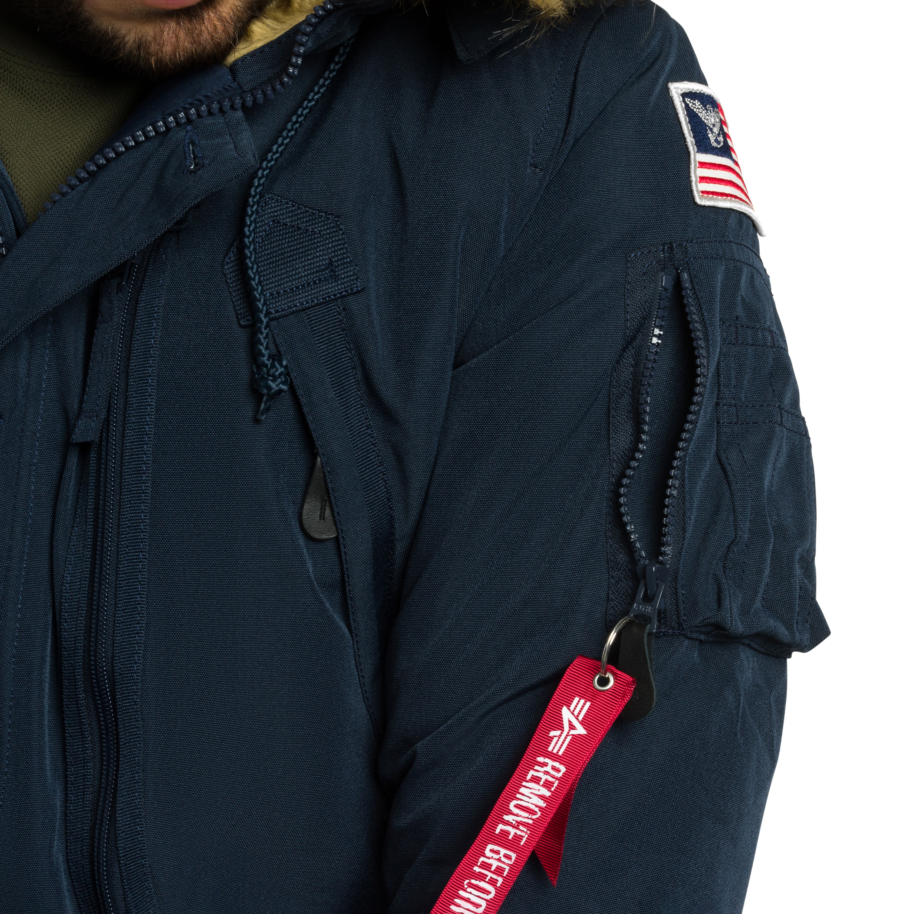 Bunda Alpha Industries Polar Jacket - Replica Blue