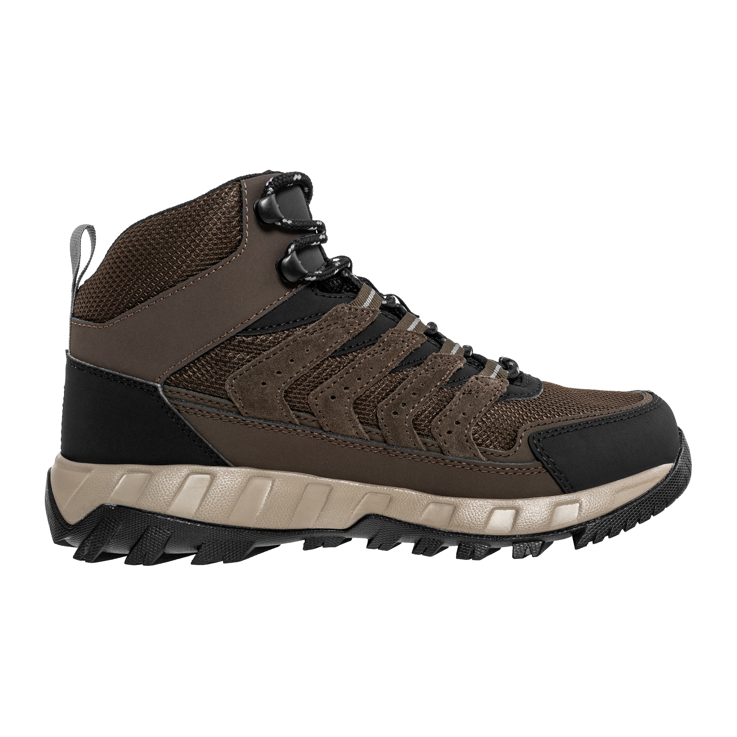 Dámské boty Columbia Strata Trail Mid Waterproof - Cordovan/Granite Purple
